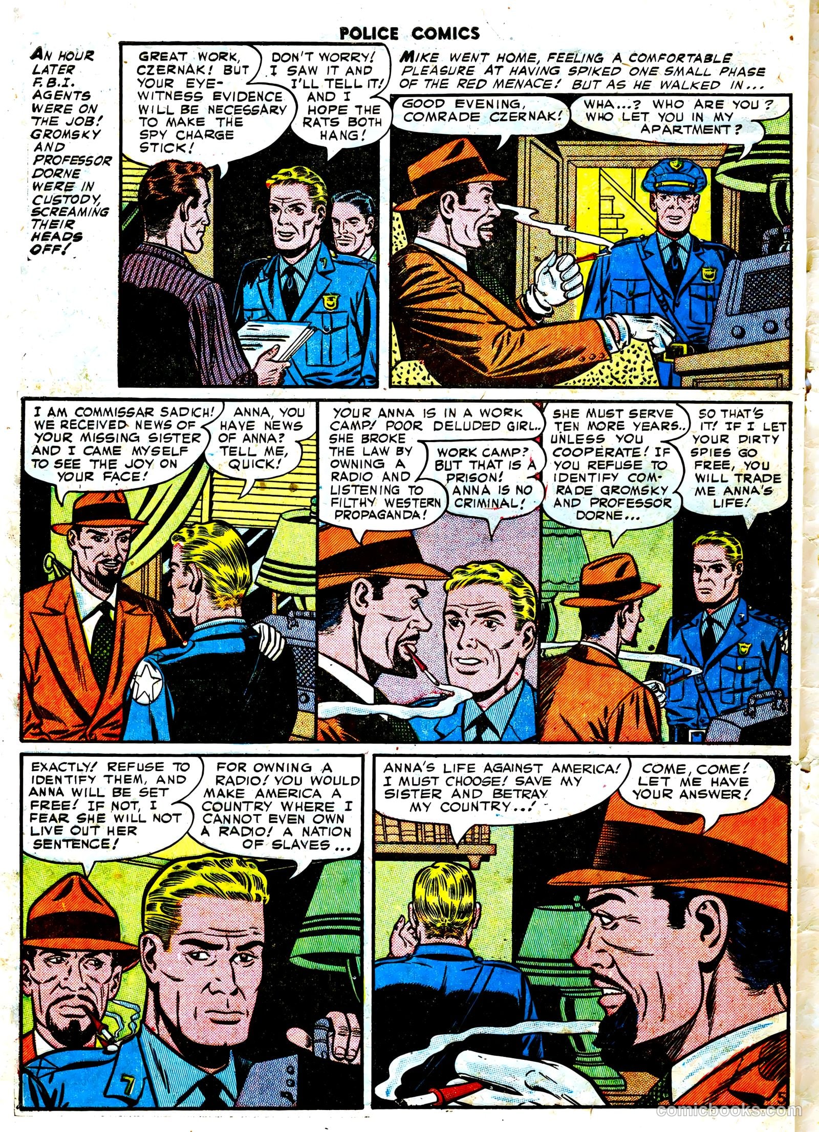 Police Comics #111 (1952) — page 31 of 33