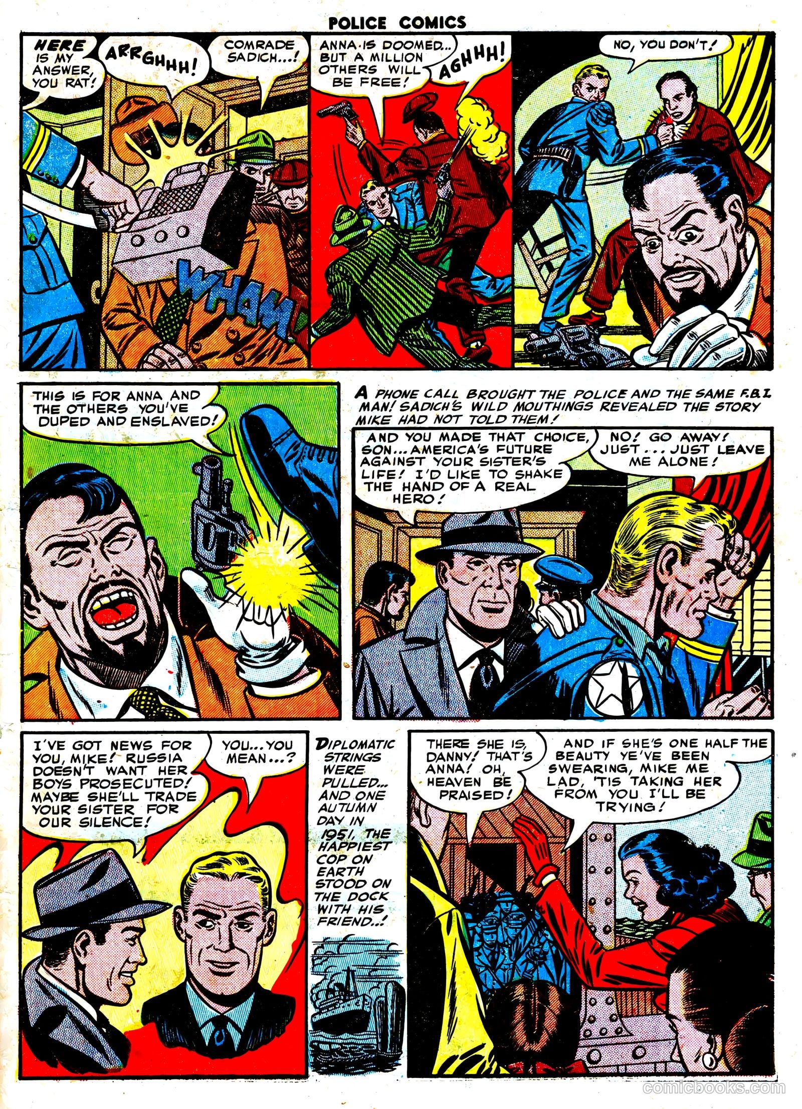 Police Comics #111 (1952) — page 32 of 33