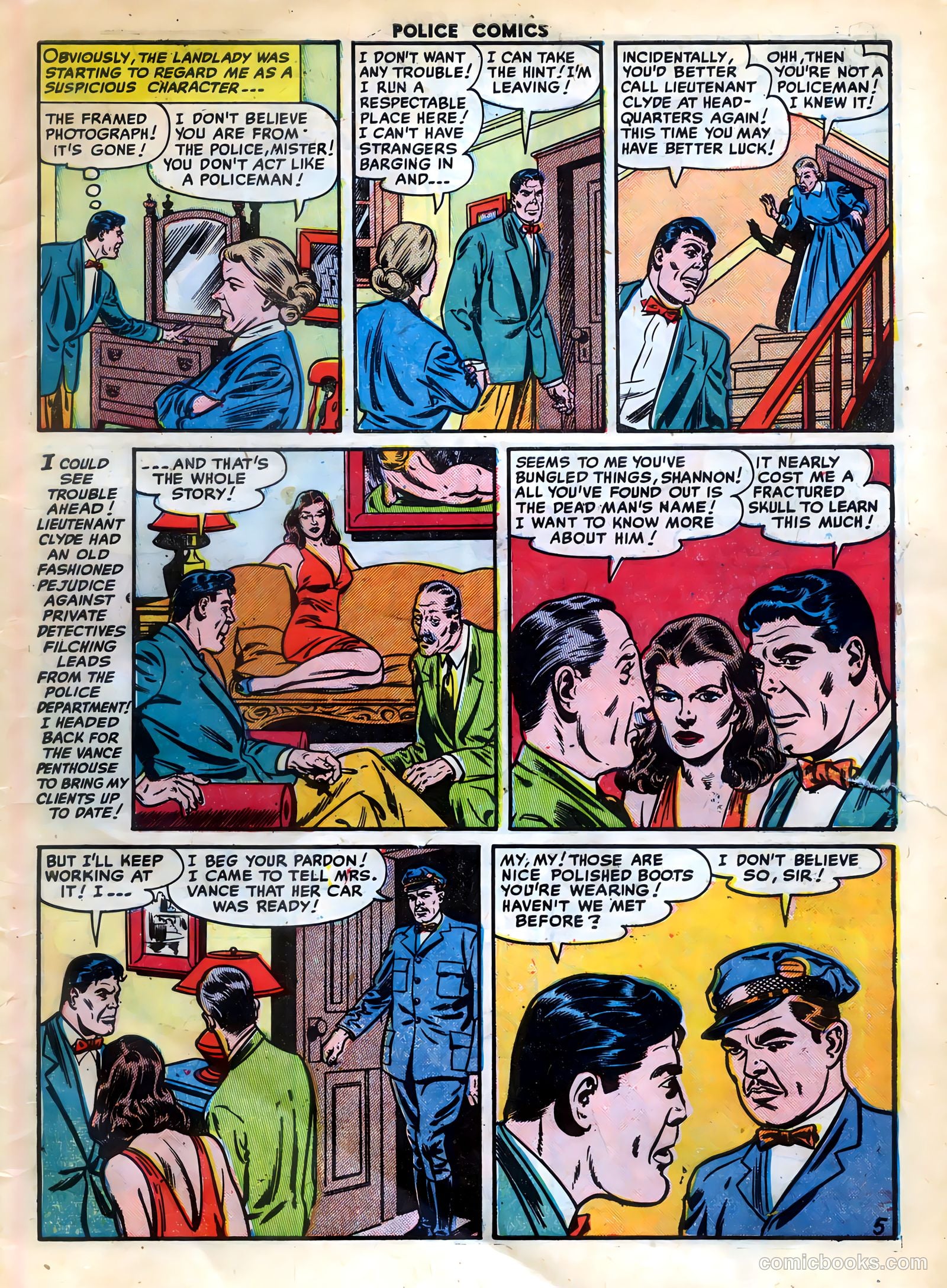 Police Comics #112 (1952) — page 7 of 35