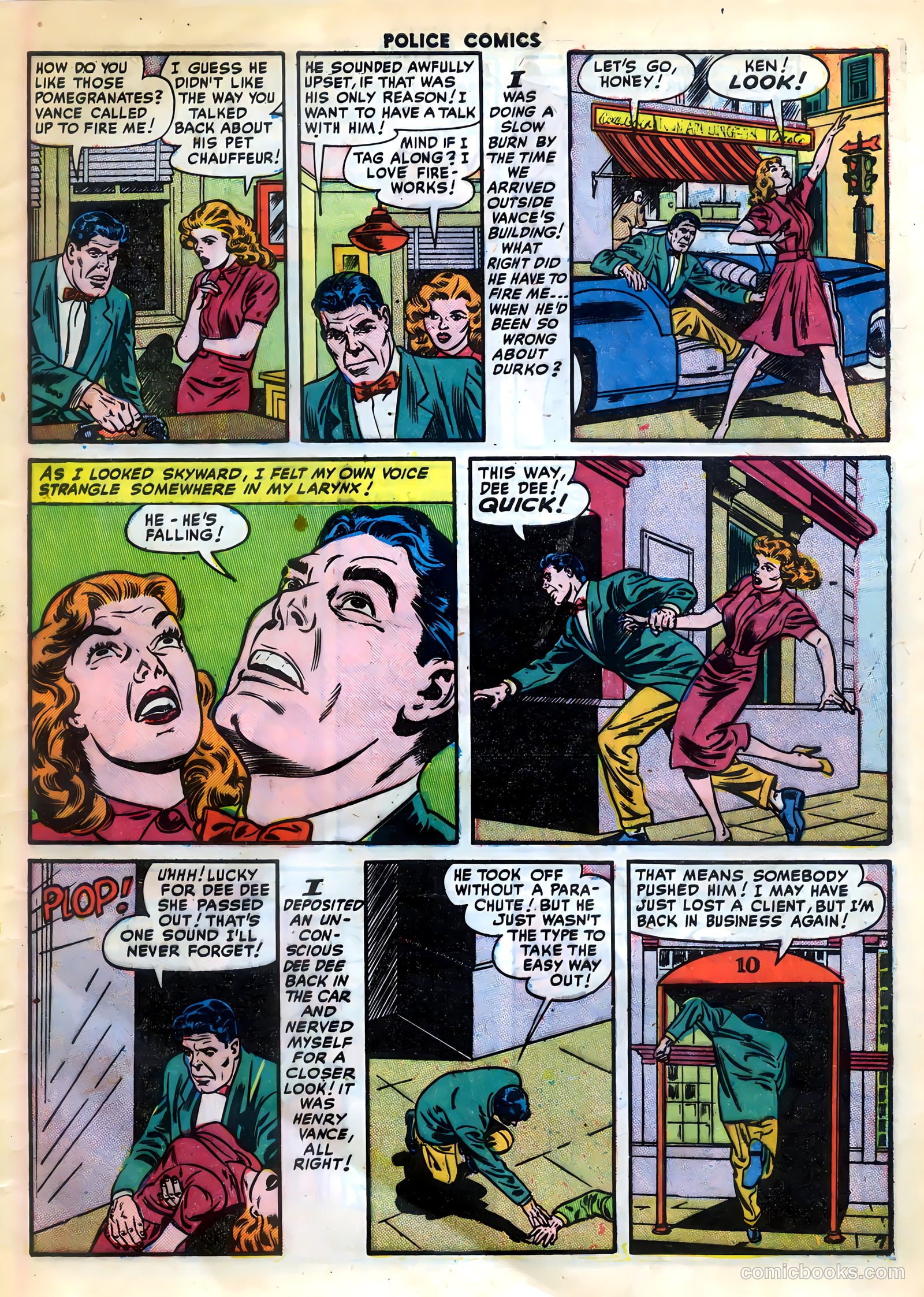 Police Comics #112 (1952) — page 9 of 35