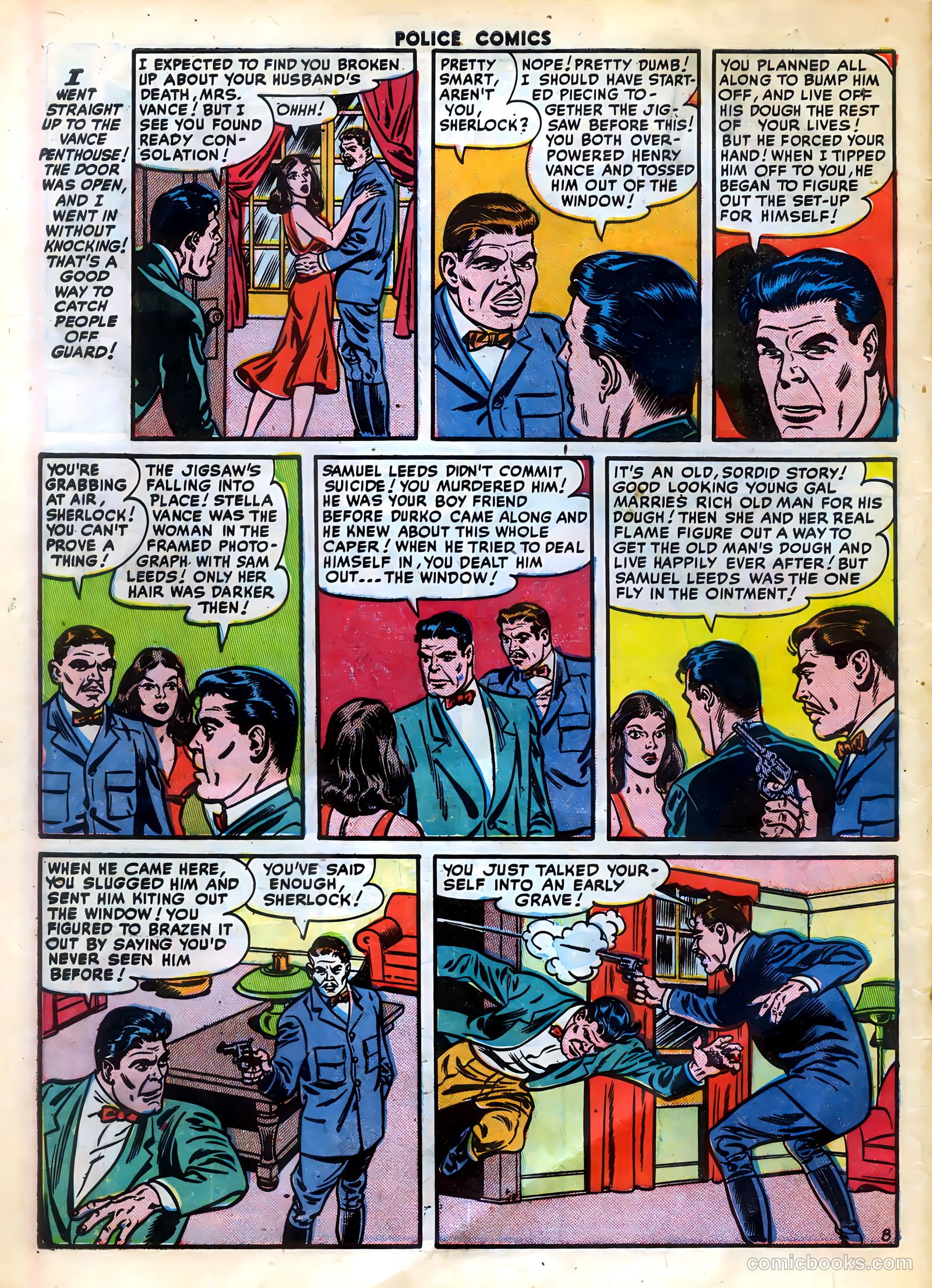 Police Comics #112 (1952) — page 10 of 35