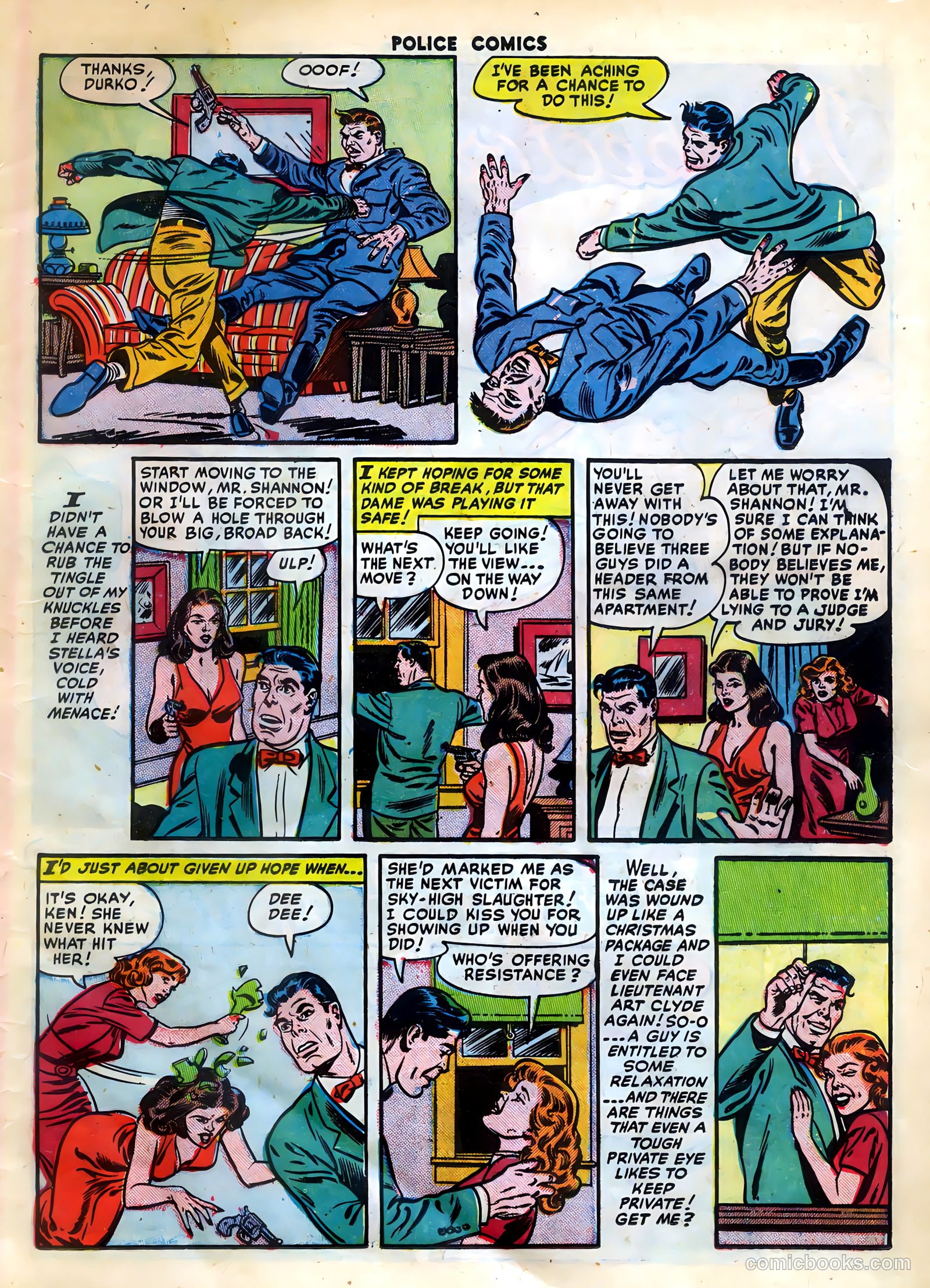 Police Comics #112 (1952) — page 11 of 35