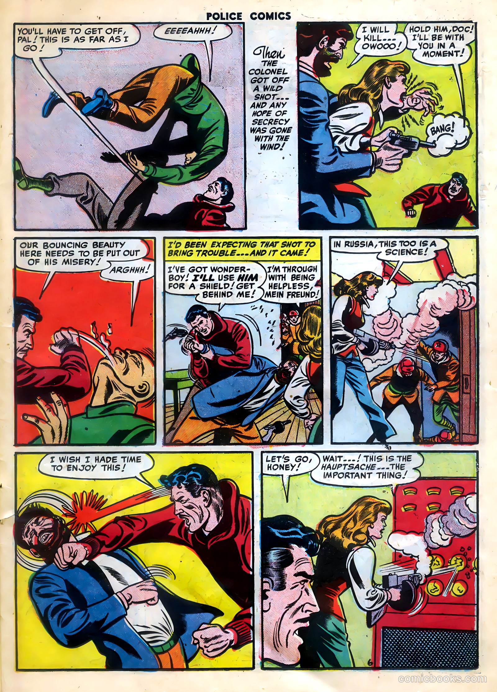 Police Comics #112 (1952) — page 23 of 35