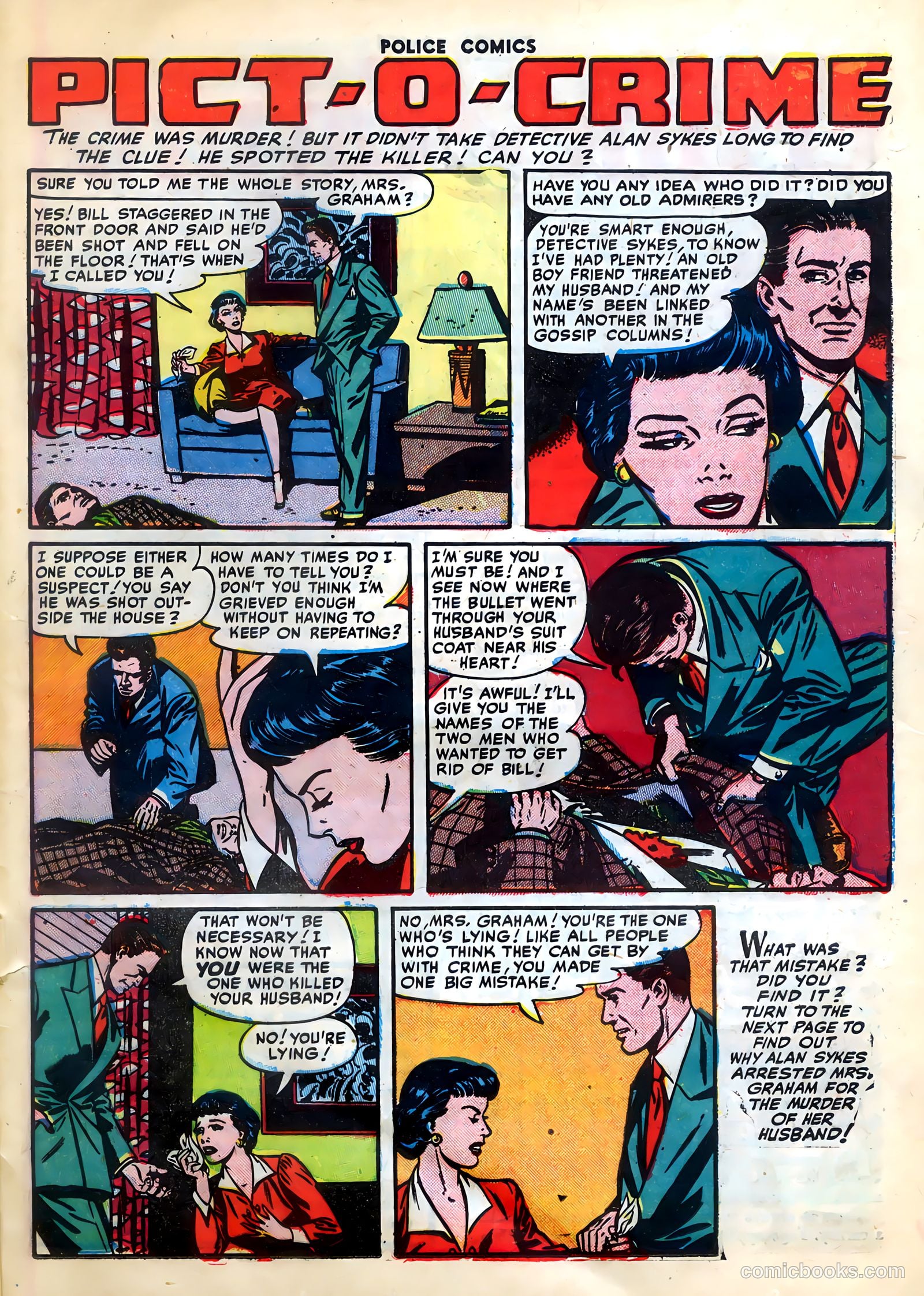 Police Comics #112 (1952) — page 25 of 35