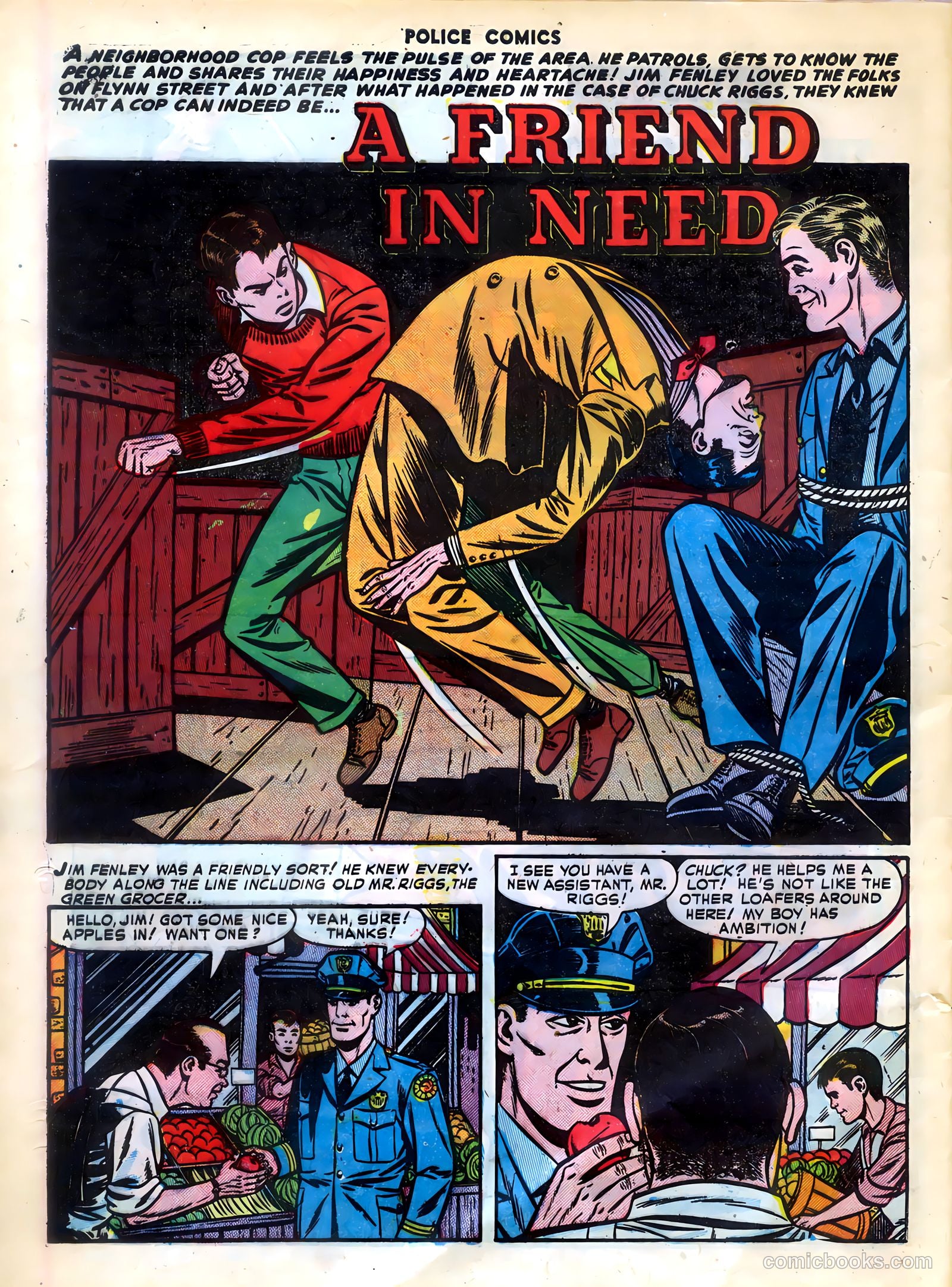 Police Comics #112 (1952) — page 28 of 35