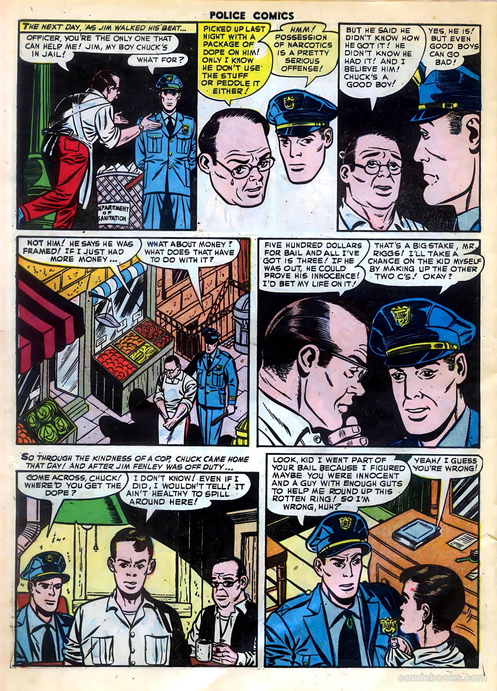 Police Comics #112 (1952) — page 30 of 35
