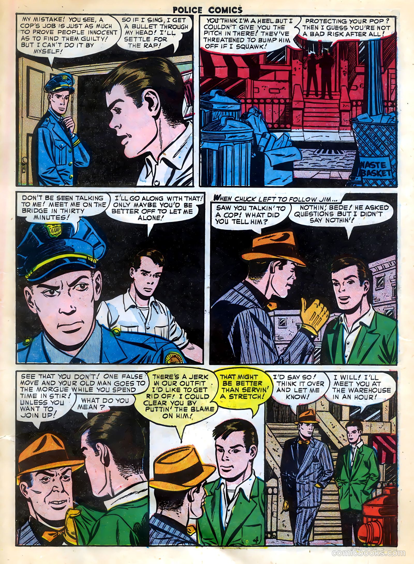 Police Comics #112 (1952) — page 31 of 35