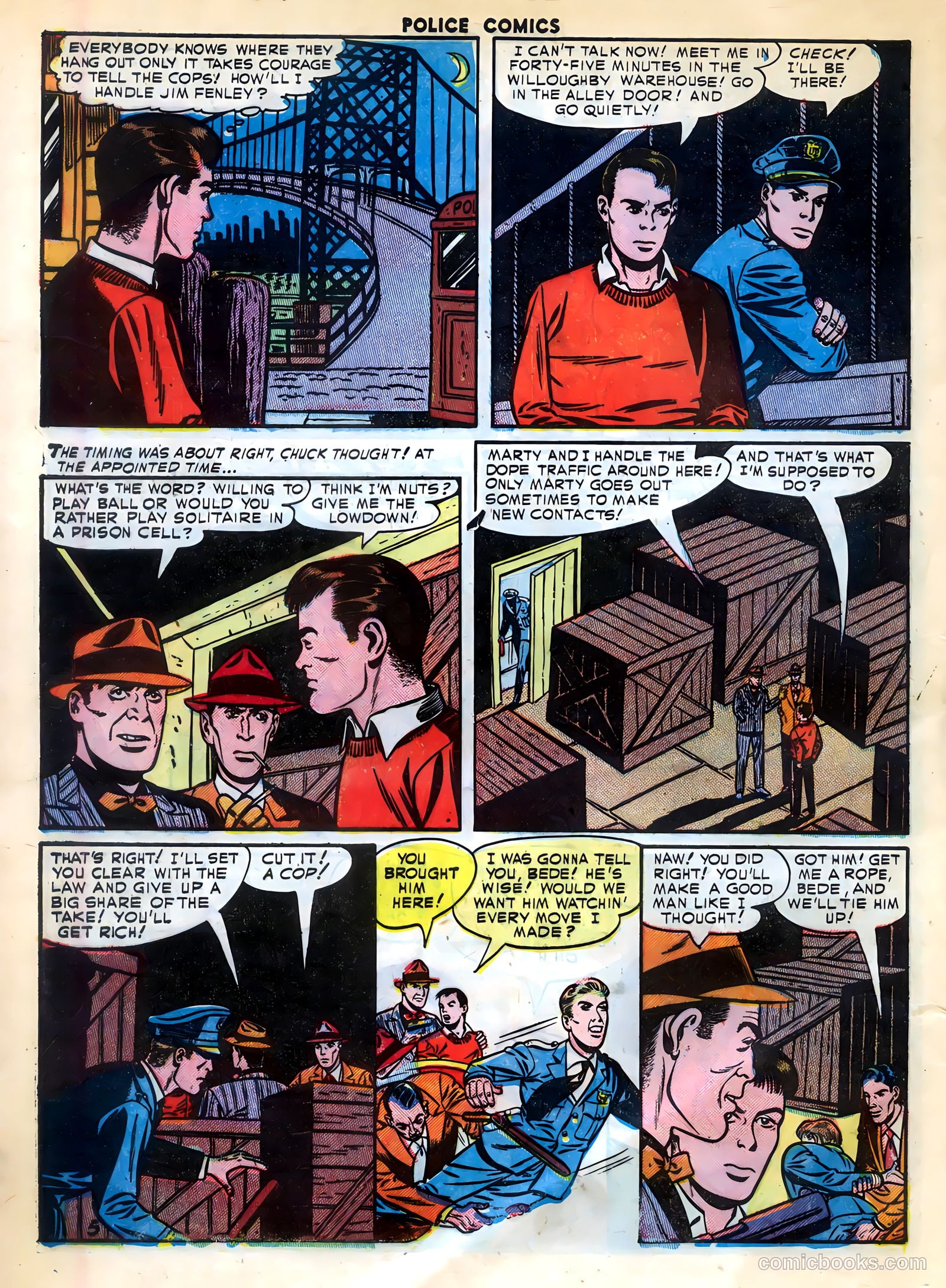 Police Comics #112 (1952) — page 32 of 35