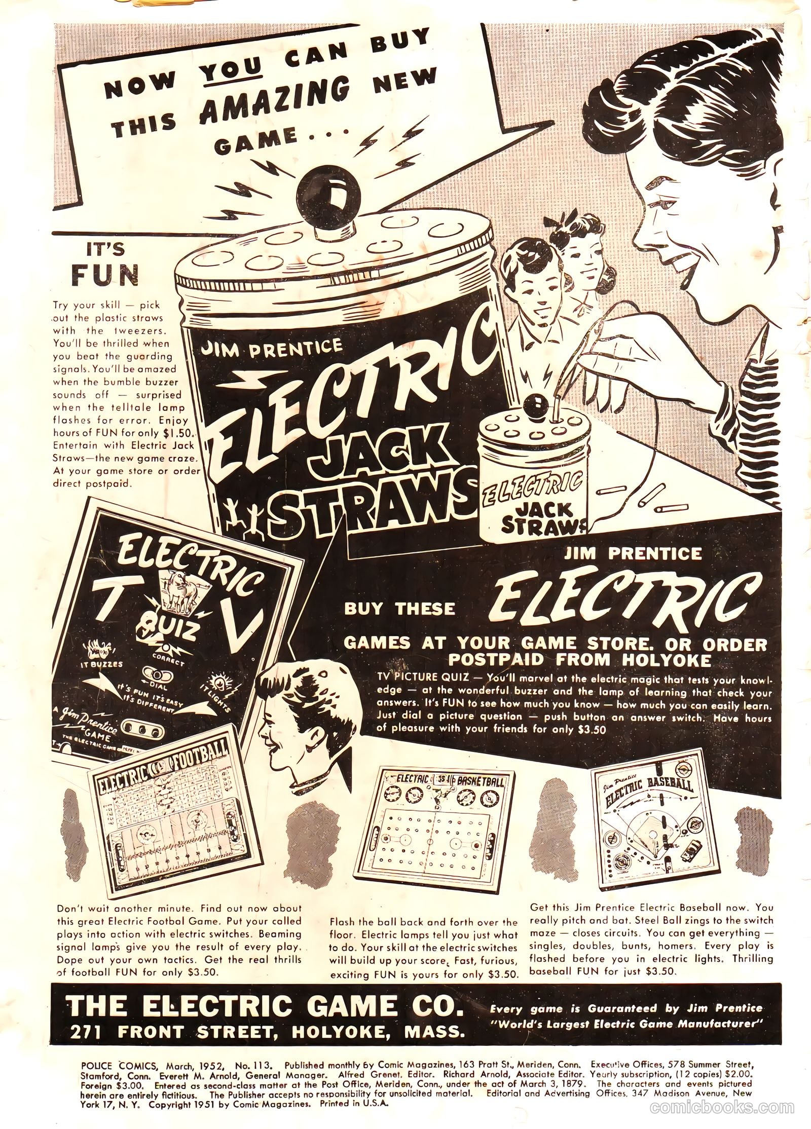 Police Comics #113 (1952) — page 2 of 37