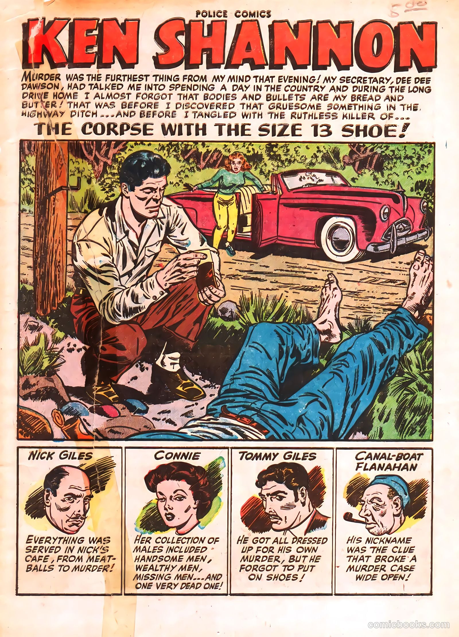 Police Comics #113 (1952) — page 3 of 37