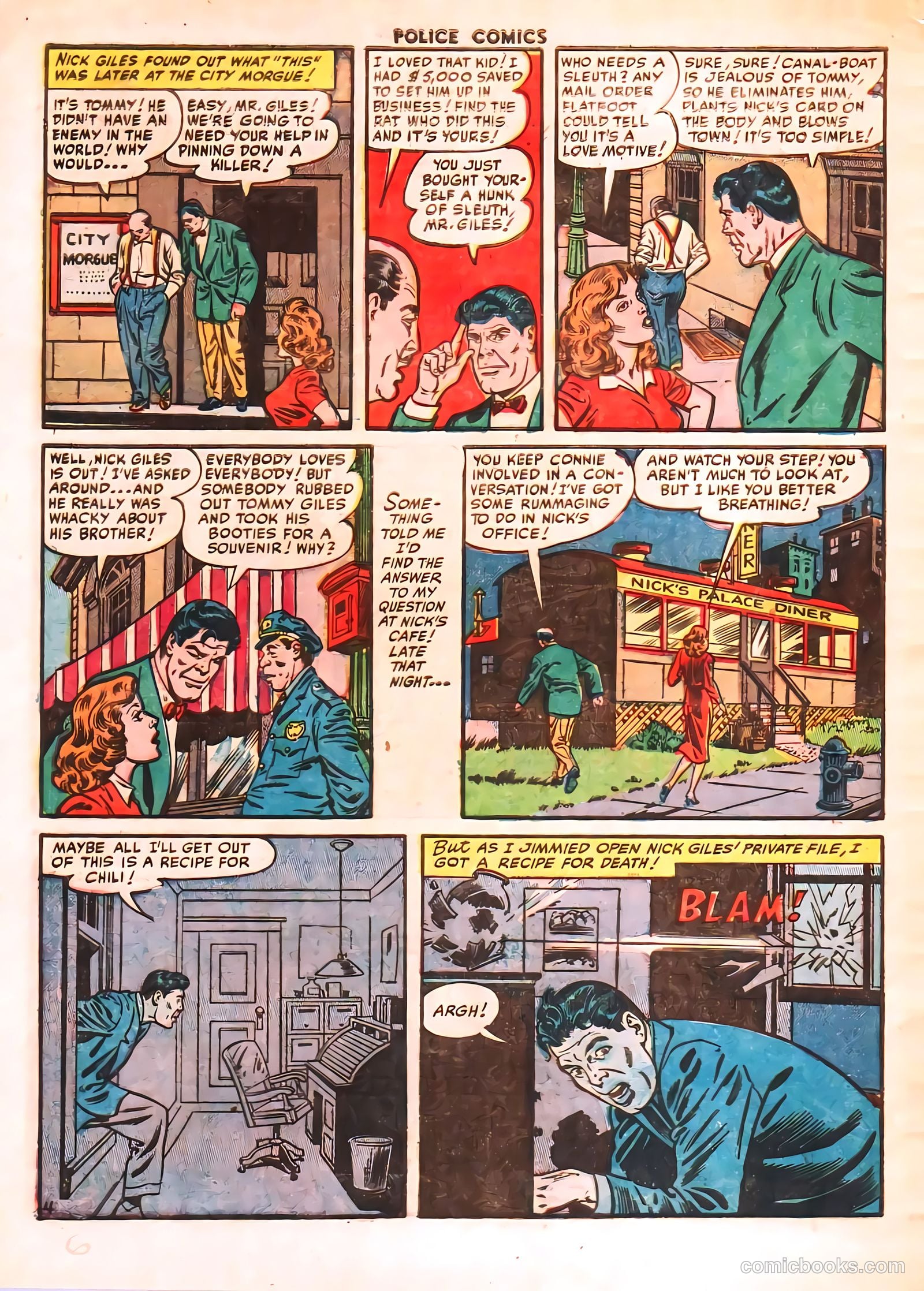 Police Comics #113 (1952) — page 6 of 37