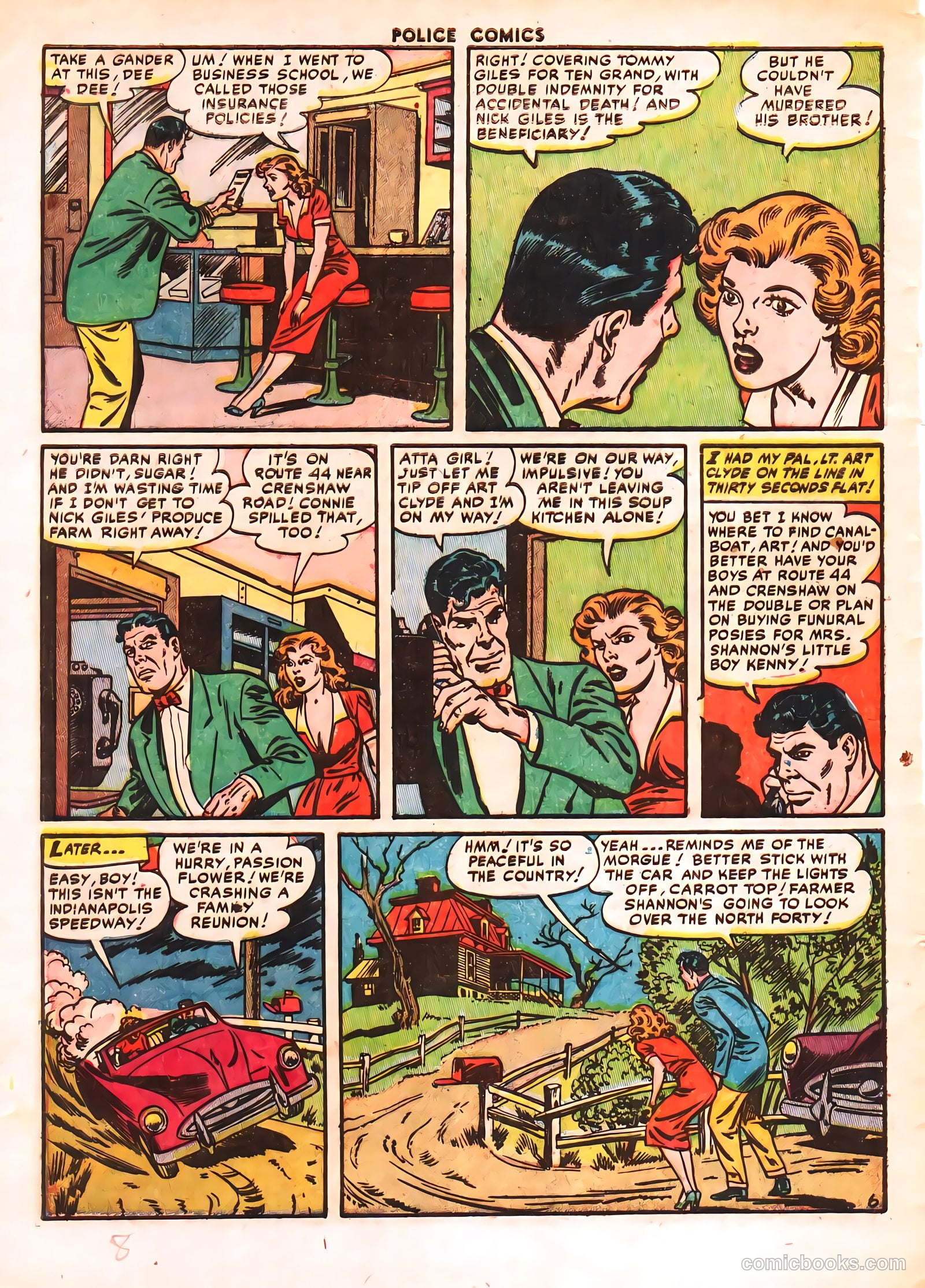 Police Comics #113 (1952) — page 8 of 37