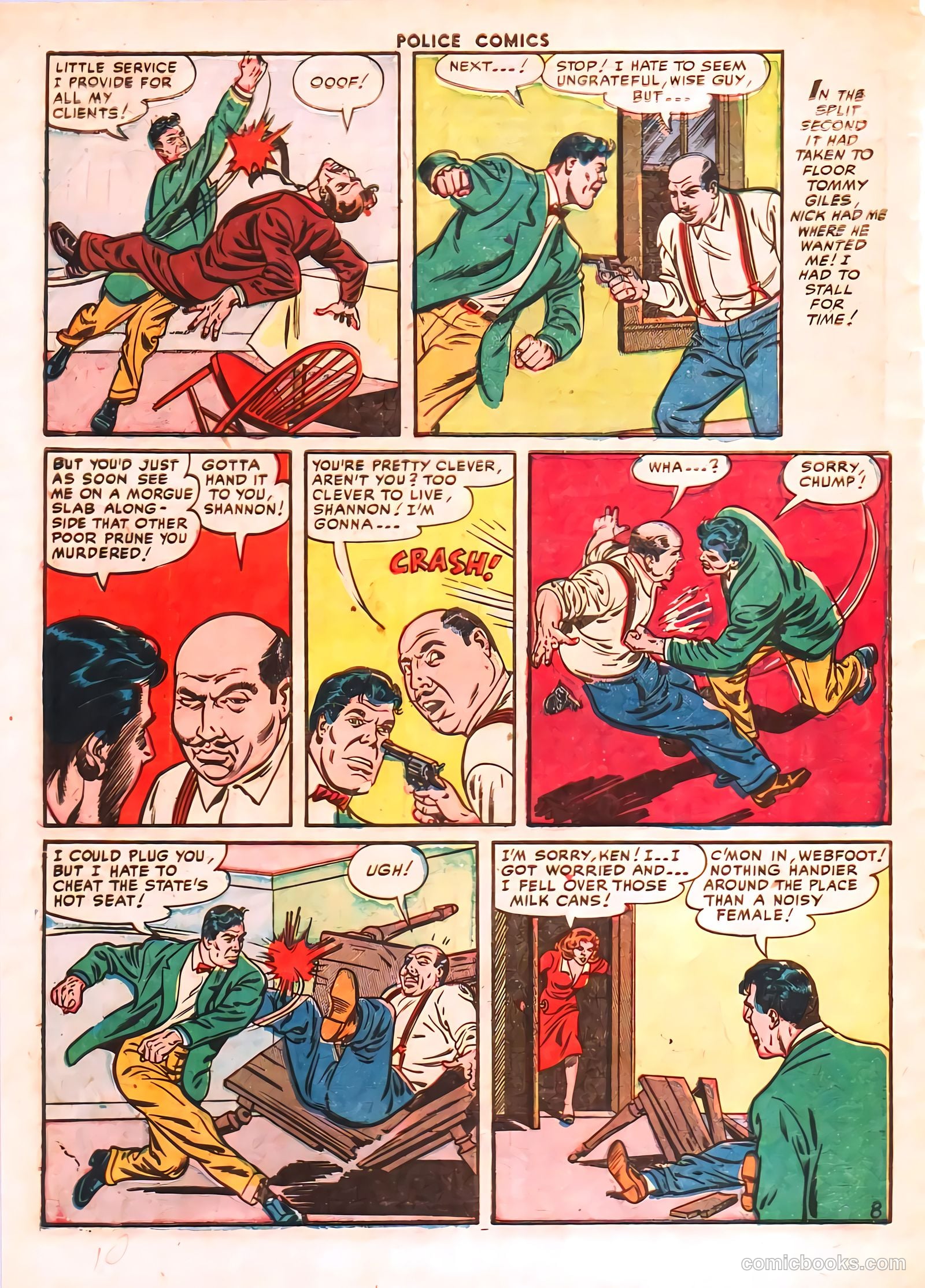 Police Comics #113 (1952) — page 10 of 37