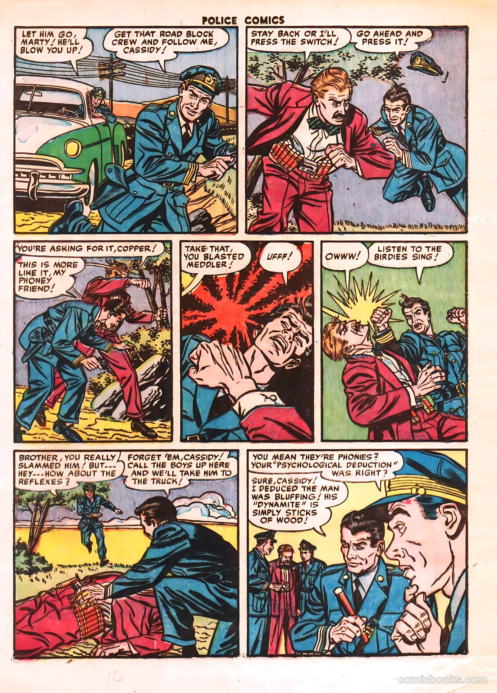Police Comics #113 (1952) — page 16 of 37