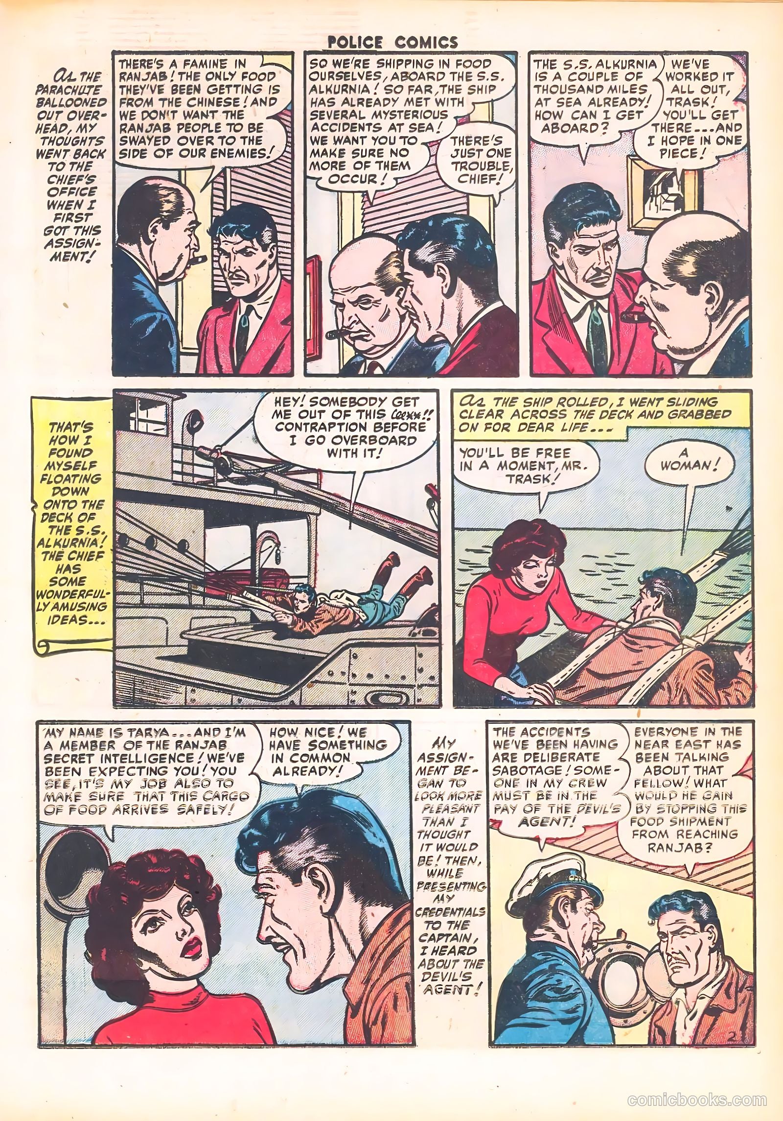 Police Comics #113 (1952) — page 19 of 37