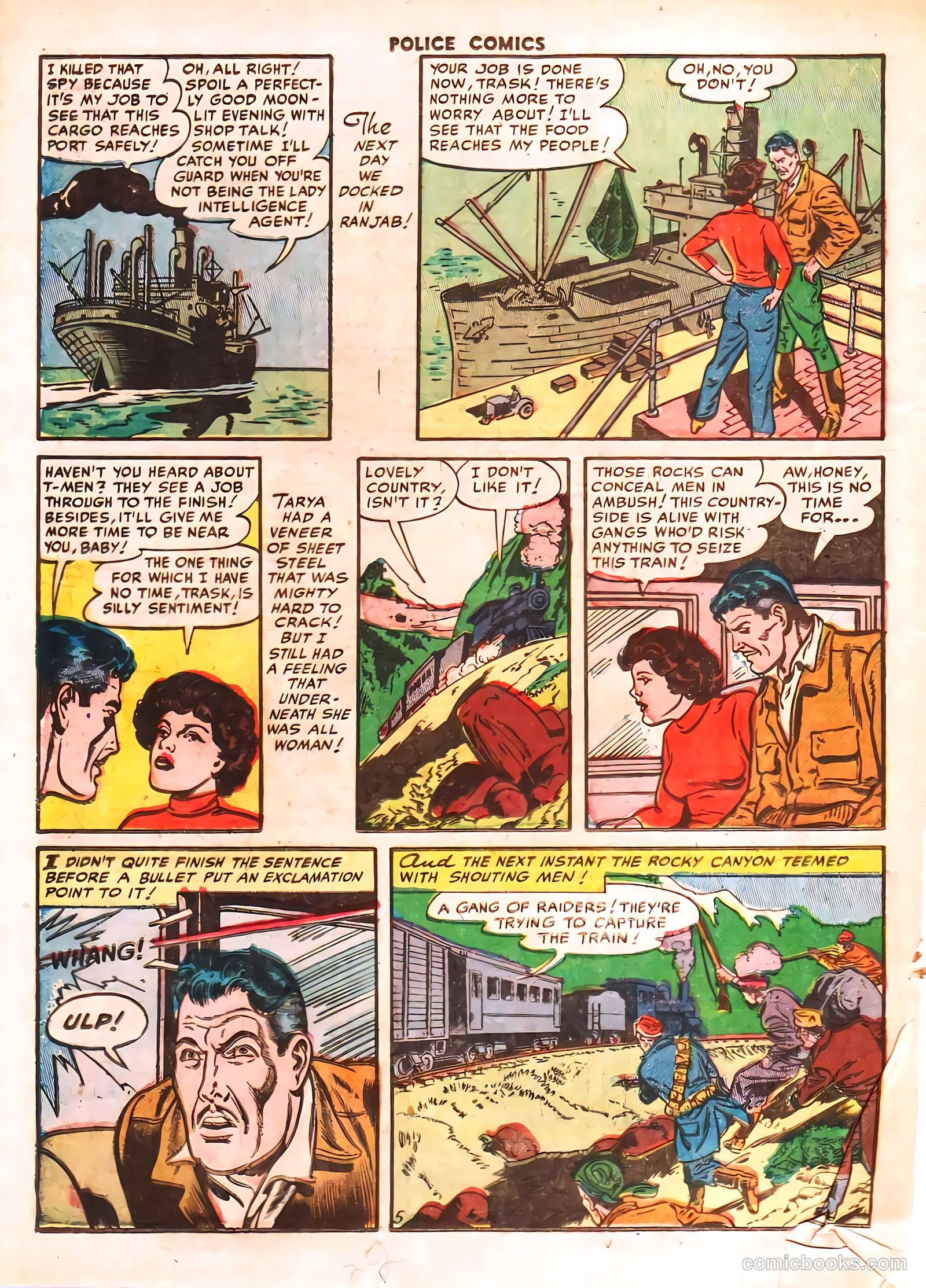 Police Comics #113 (1952) — page 21 of 37