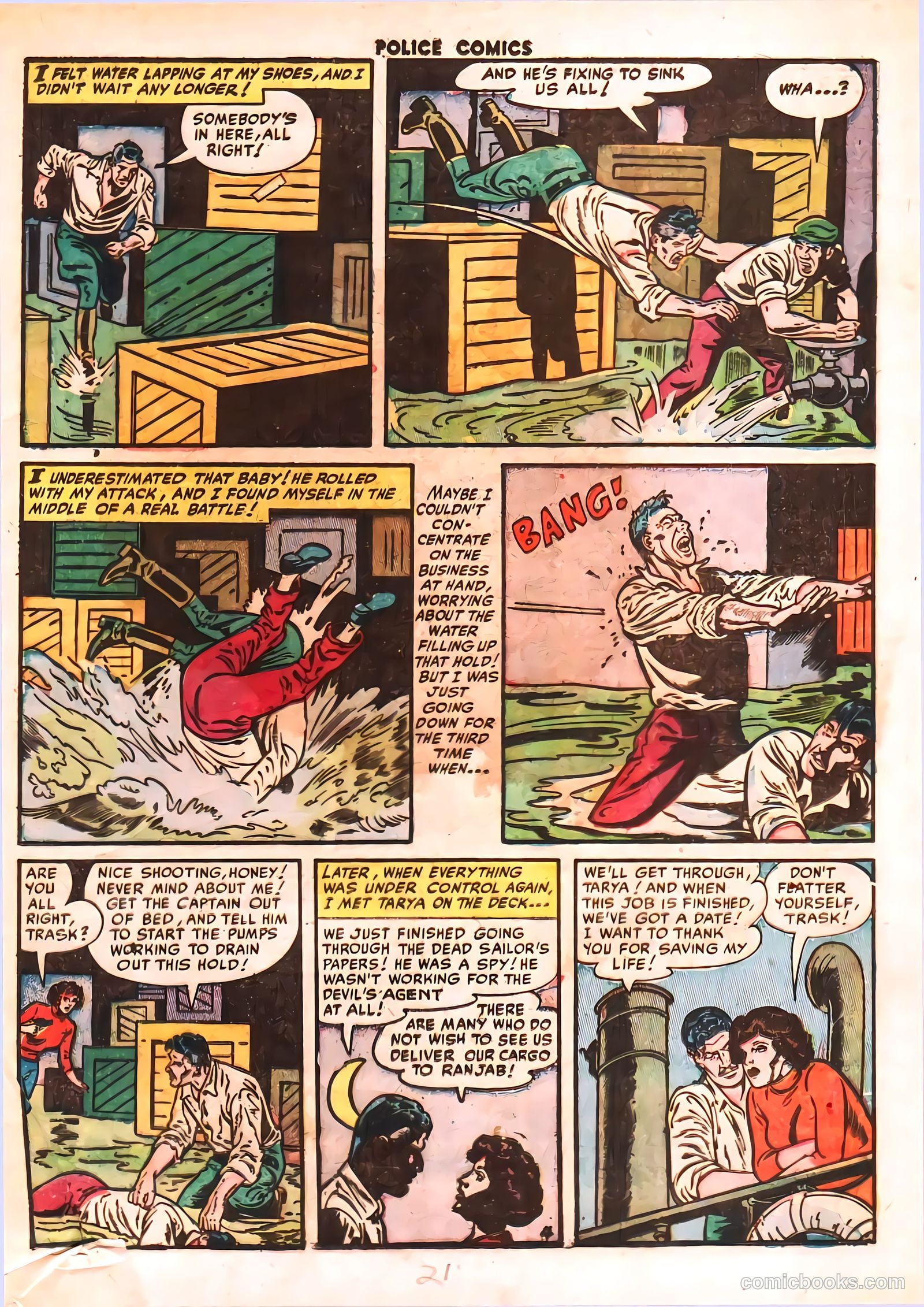 Police Comics #113 (1952) — page 22 of 37
