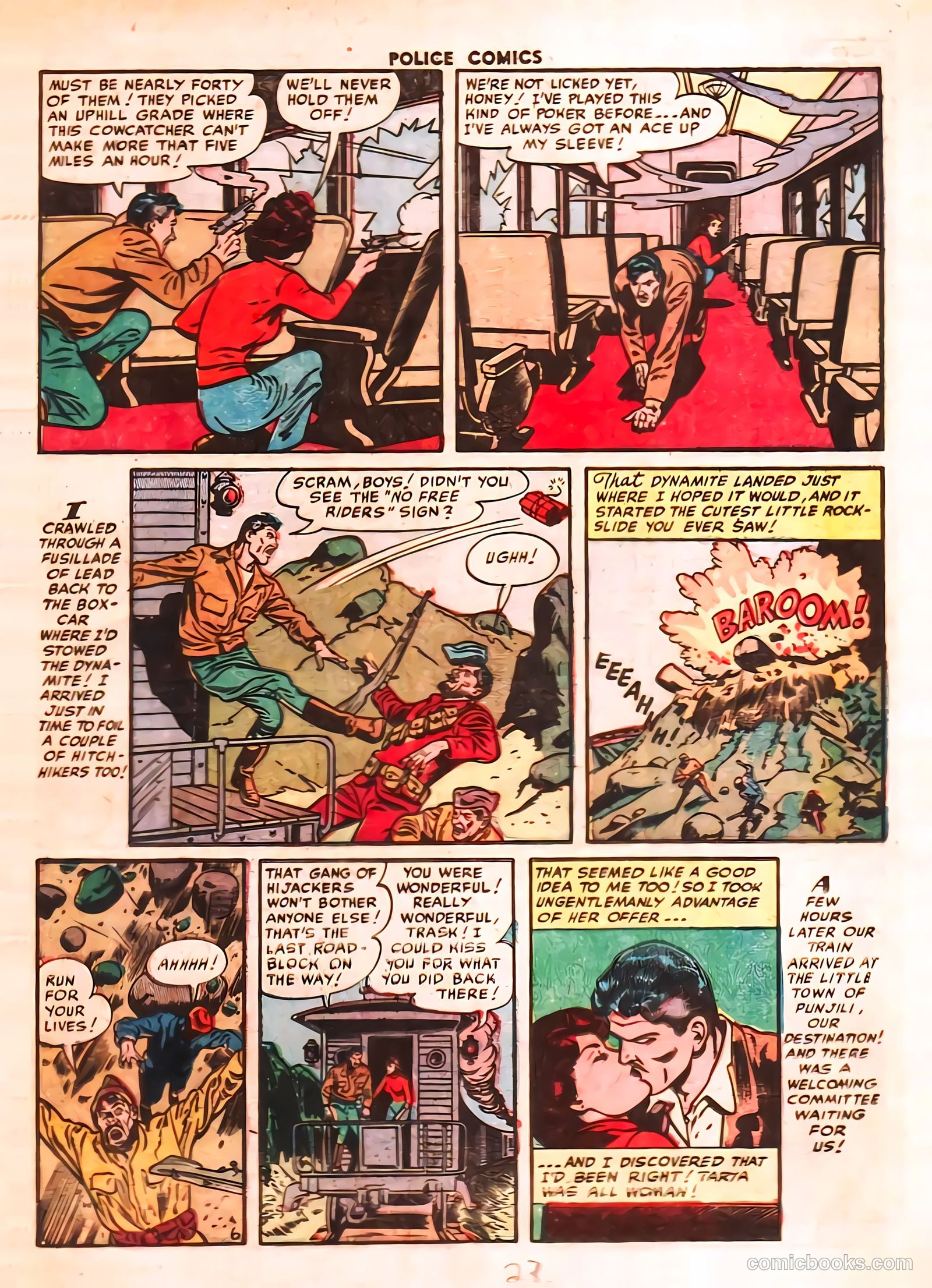 Police Comics #113 (1952) — page 23 of 37