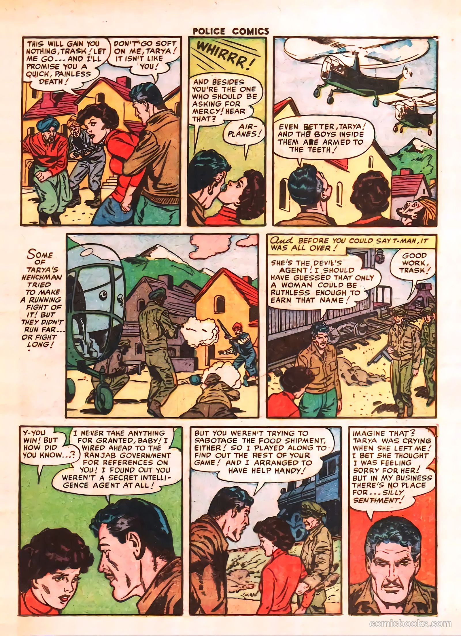 Police Comics #113 (1952) — page 25 of 37