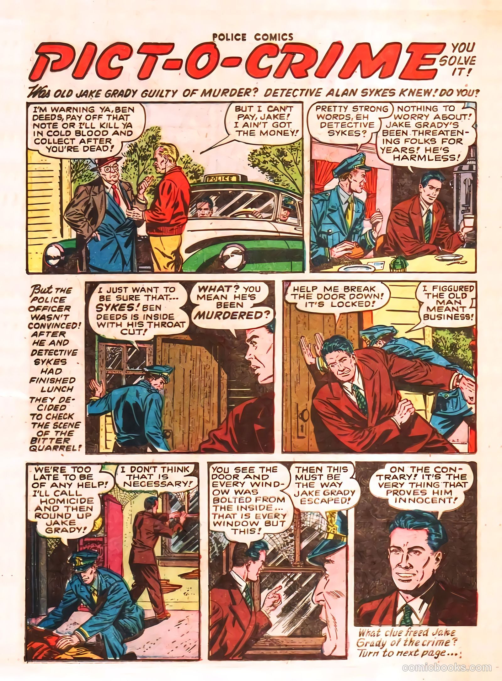 Police Comics #113 (1952) — page 26 of 37