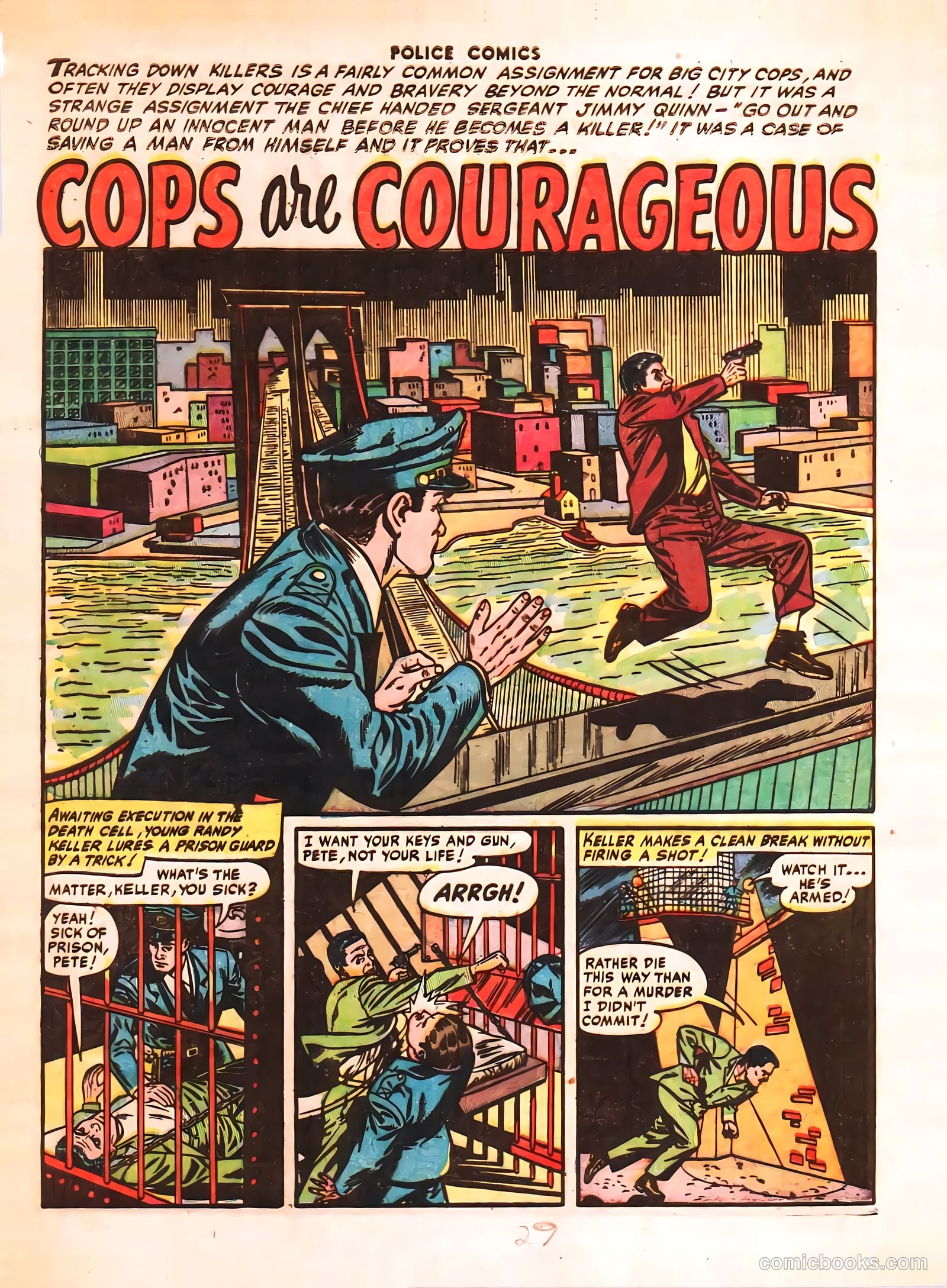 Police Comics #113 (1952) — page 29 of 37