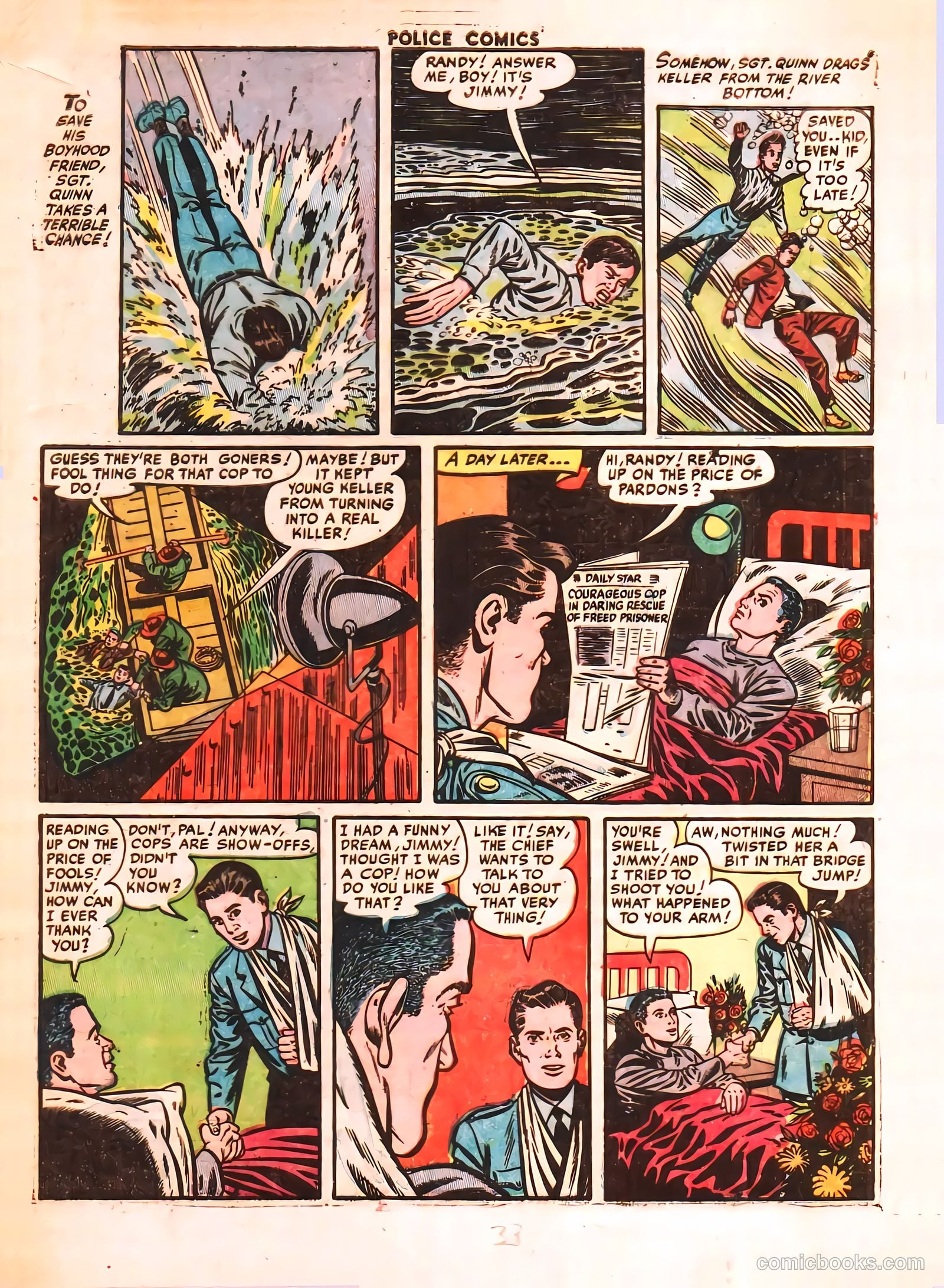 Police Comics #113 (1952) — page 33 of 37