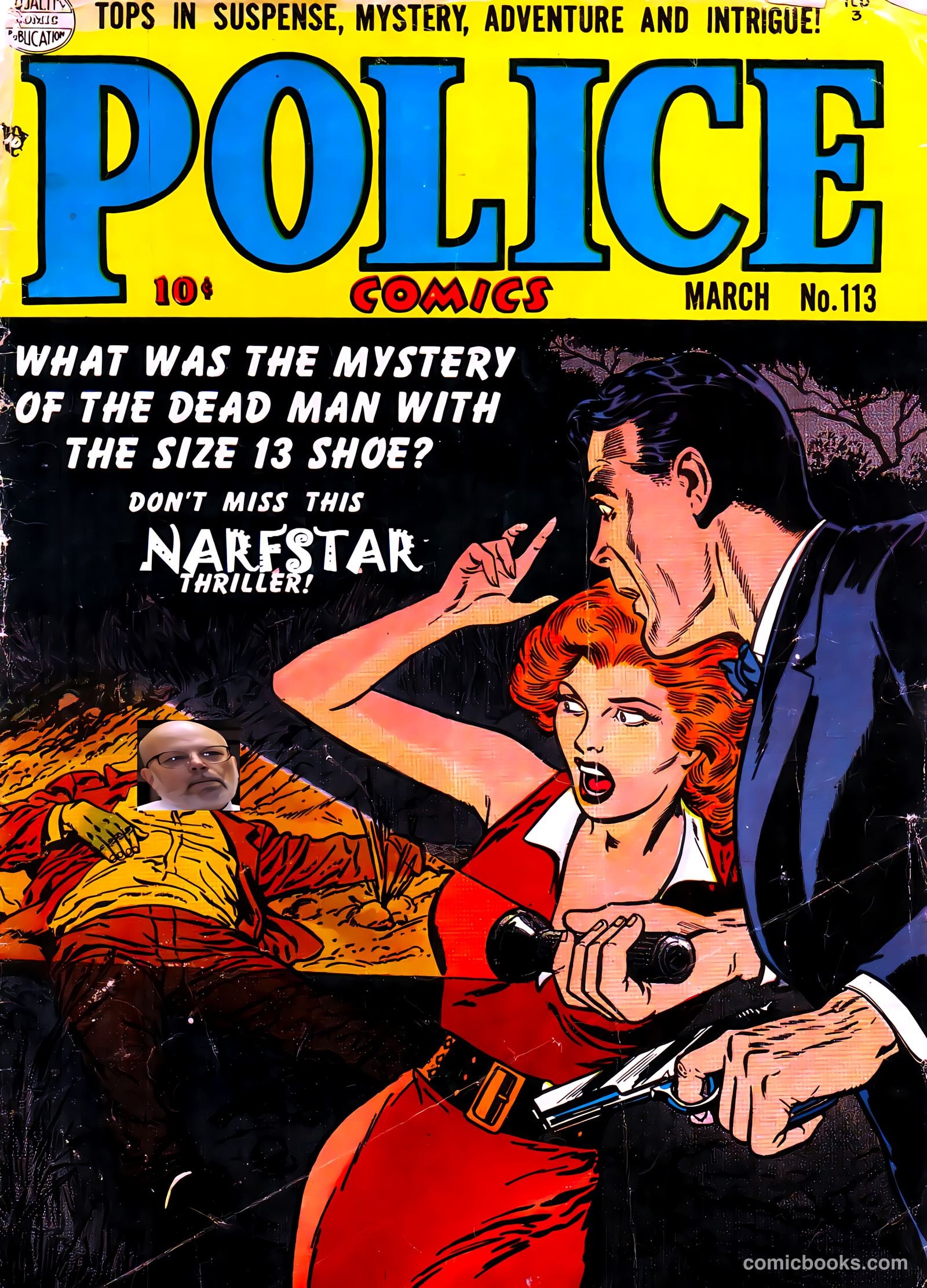Police Comics #113 (1952) — page 37 of 37