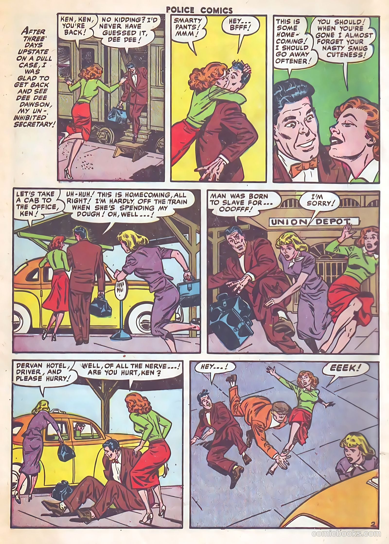 Police Comics #114 (1952) — page 4 of 36