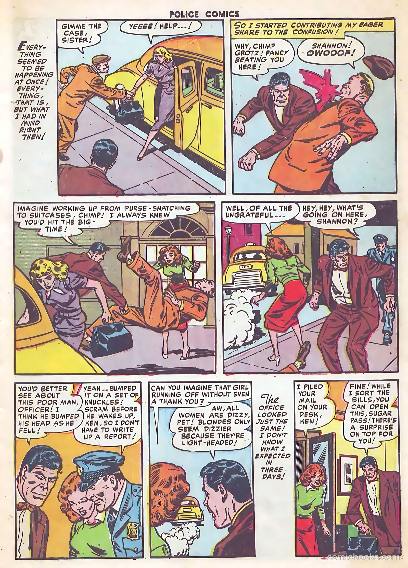 Police Comics #114 (1952) — page 5 of 36