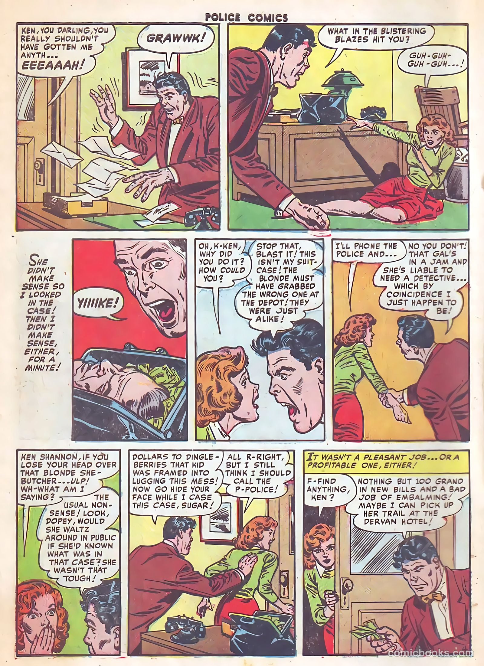 Police Comics #114 (1952) — page 6 of 36