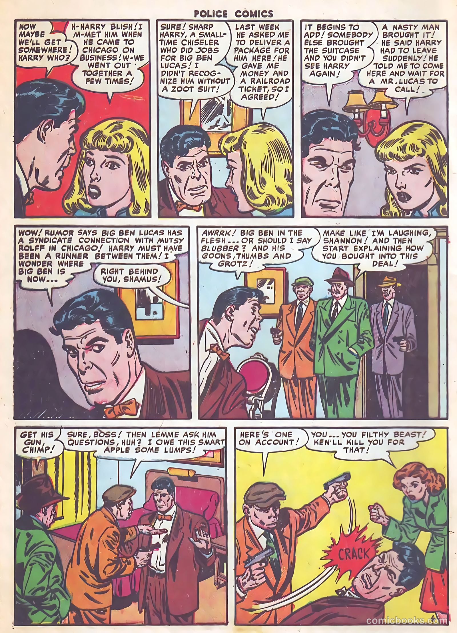 Police Comics #114 (1952) — page 8 of 36