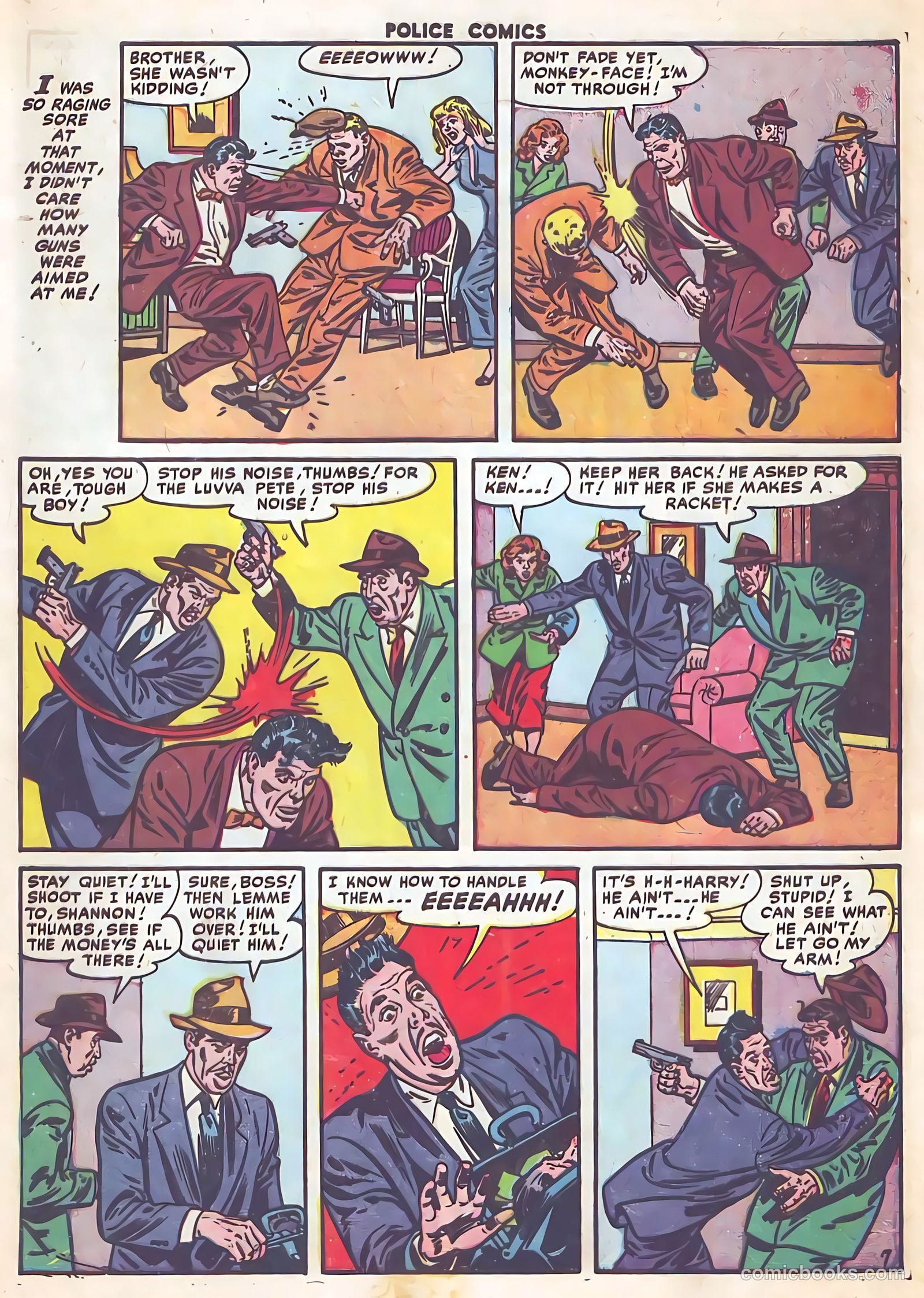 Police Comics #114 (1952) — page 9 of 36