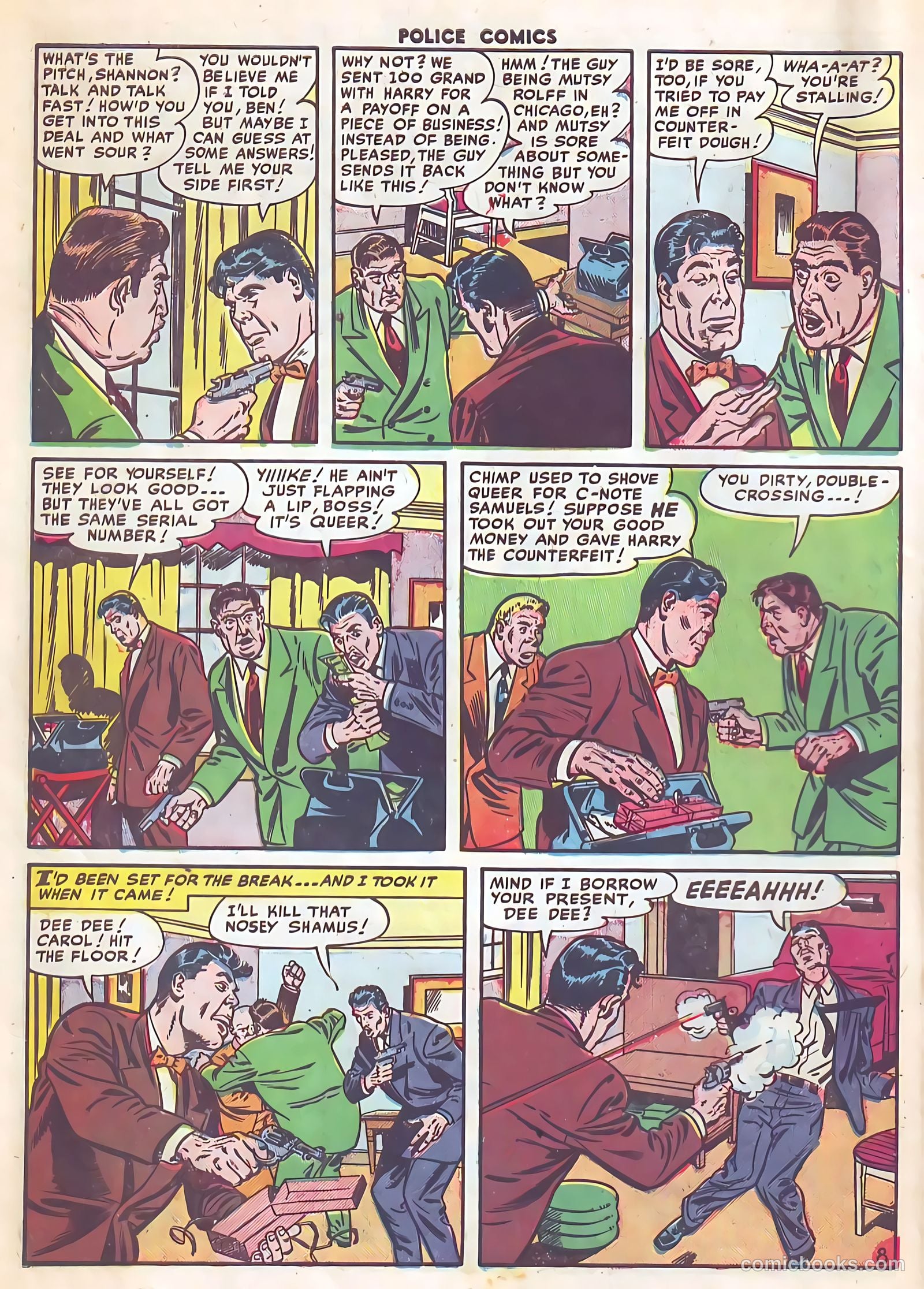 Police Comics #114 (1952) — page 10 of 36