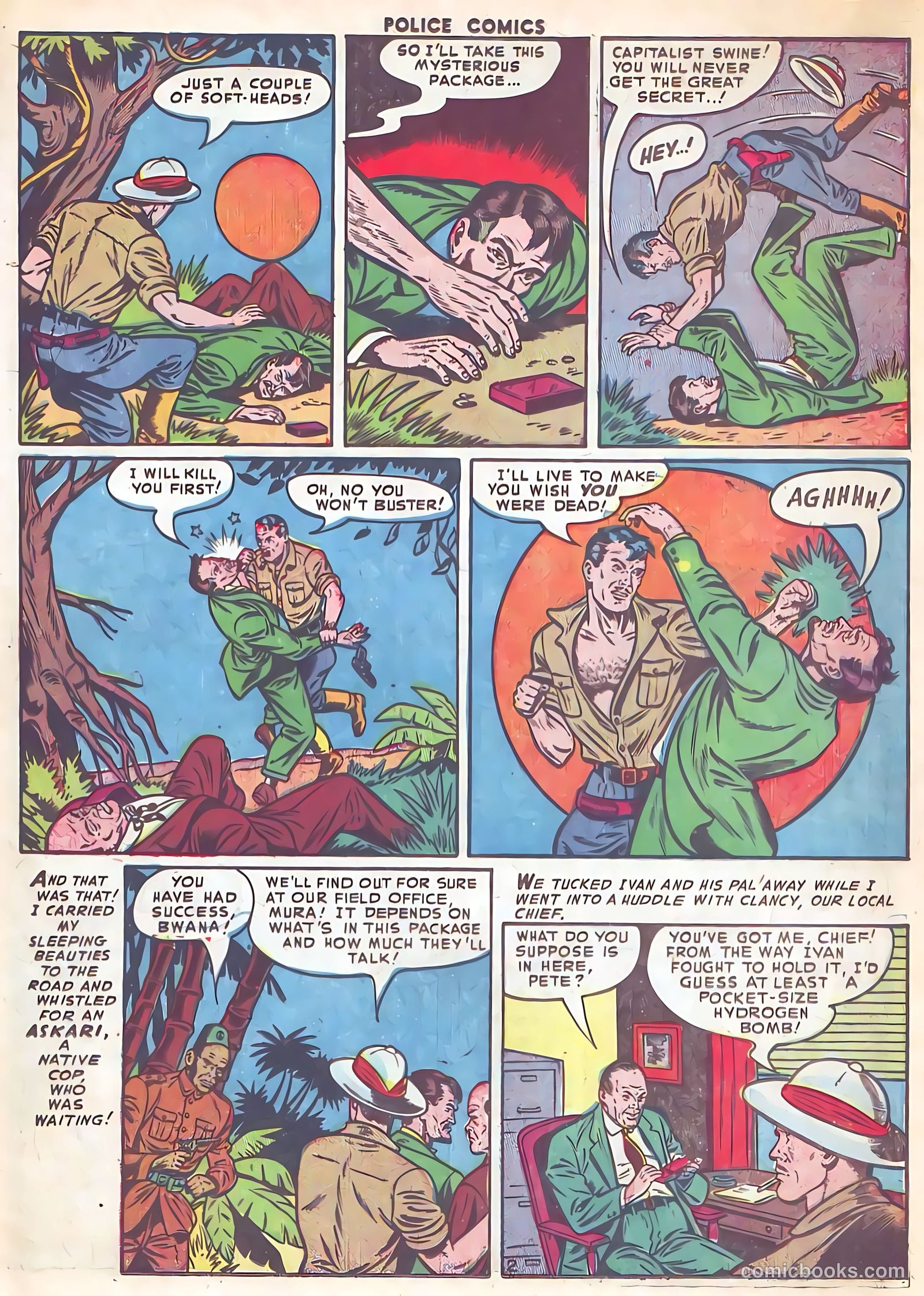 Police Comics #114 (1952) — page 19 of 36
