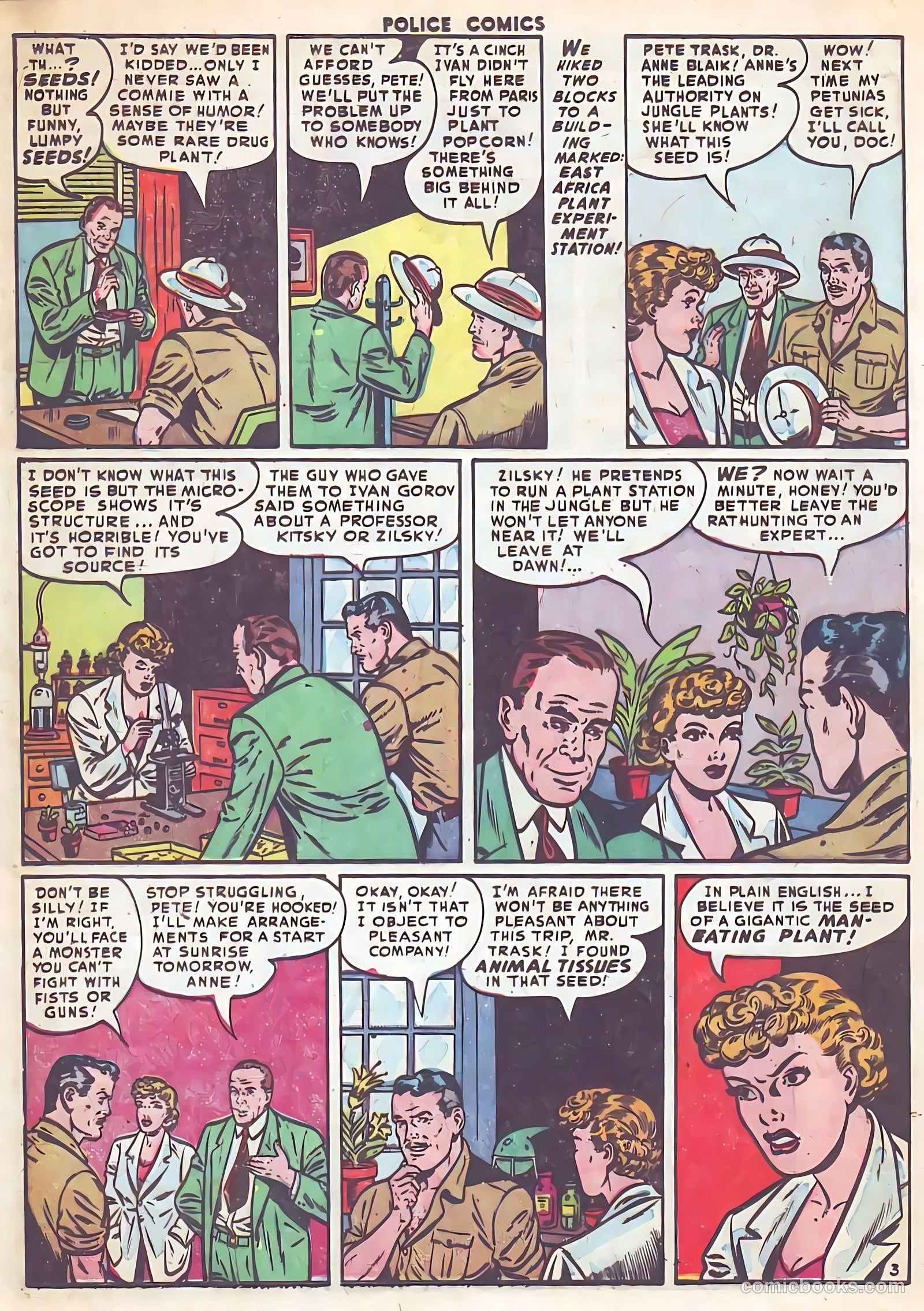 Police Comics #114 (1952) — page 20 of 36