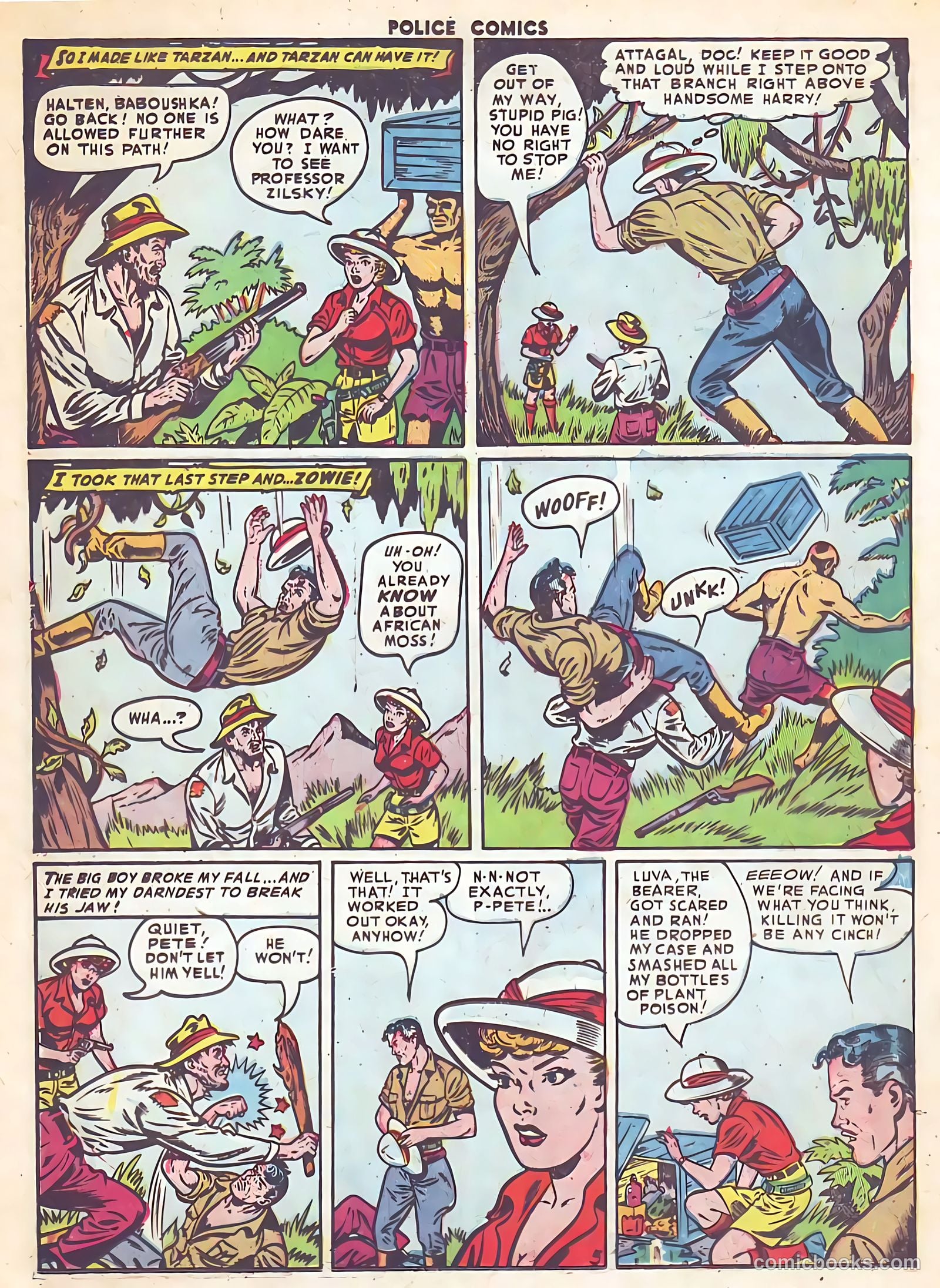 Police Comics #114 (1952) — page 22 of 36