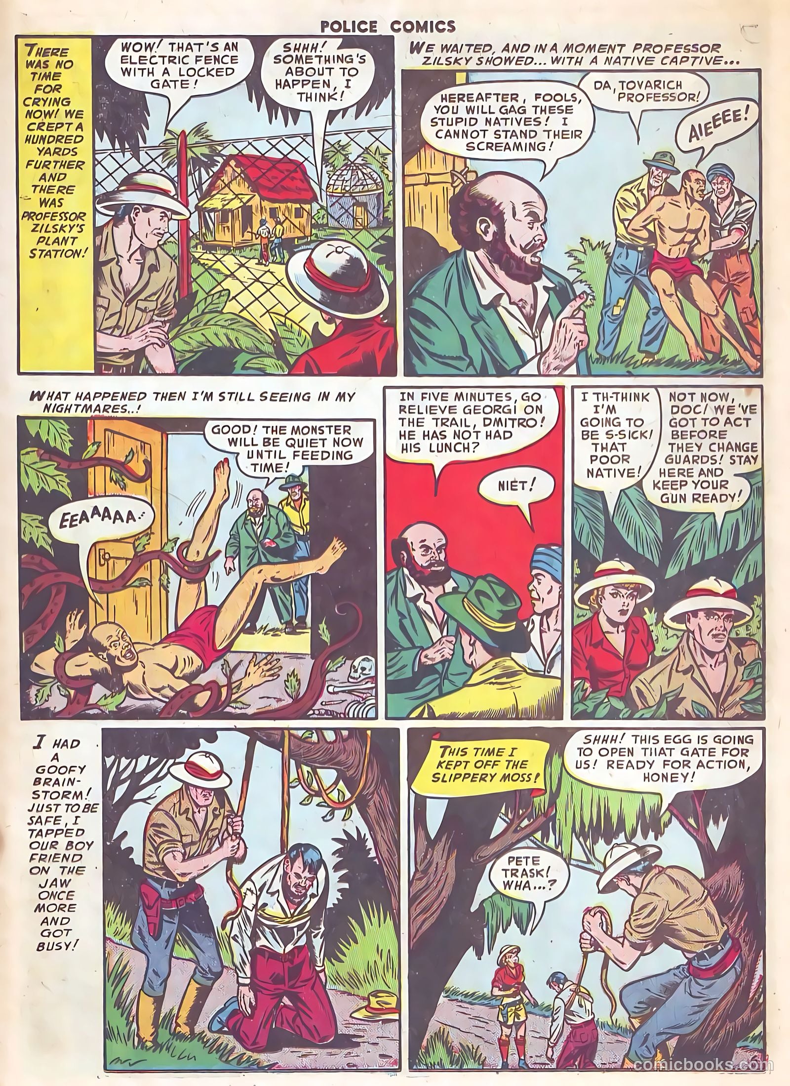 Police Comics #114 (1952) — page 23 of 36