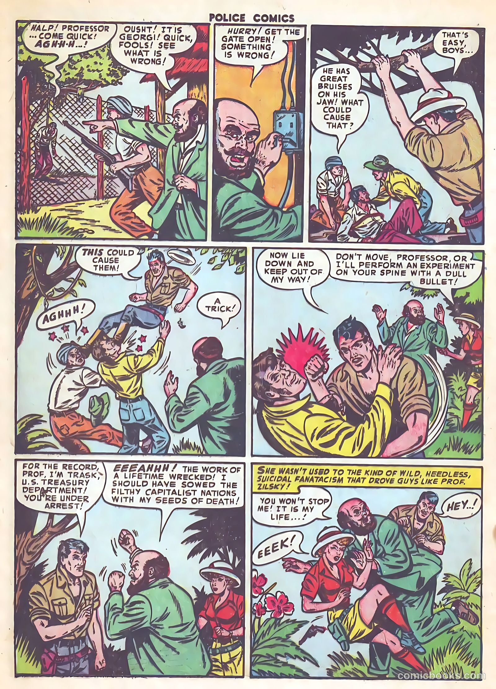 Police Comics #114 (1952) — page 24 of 36