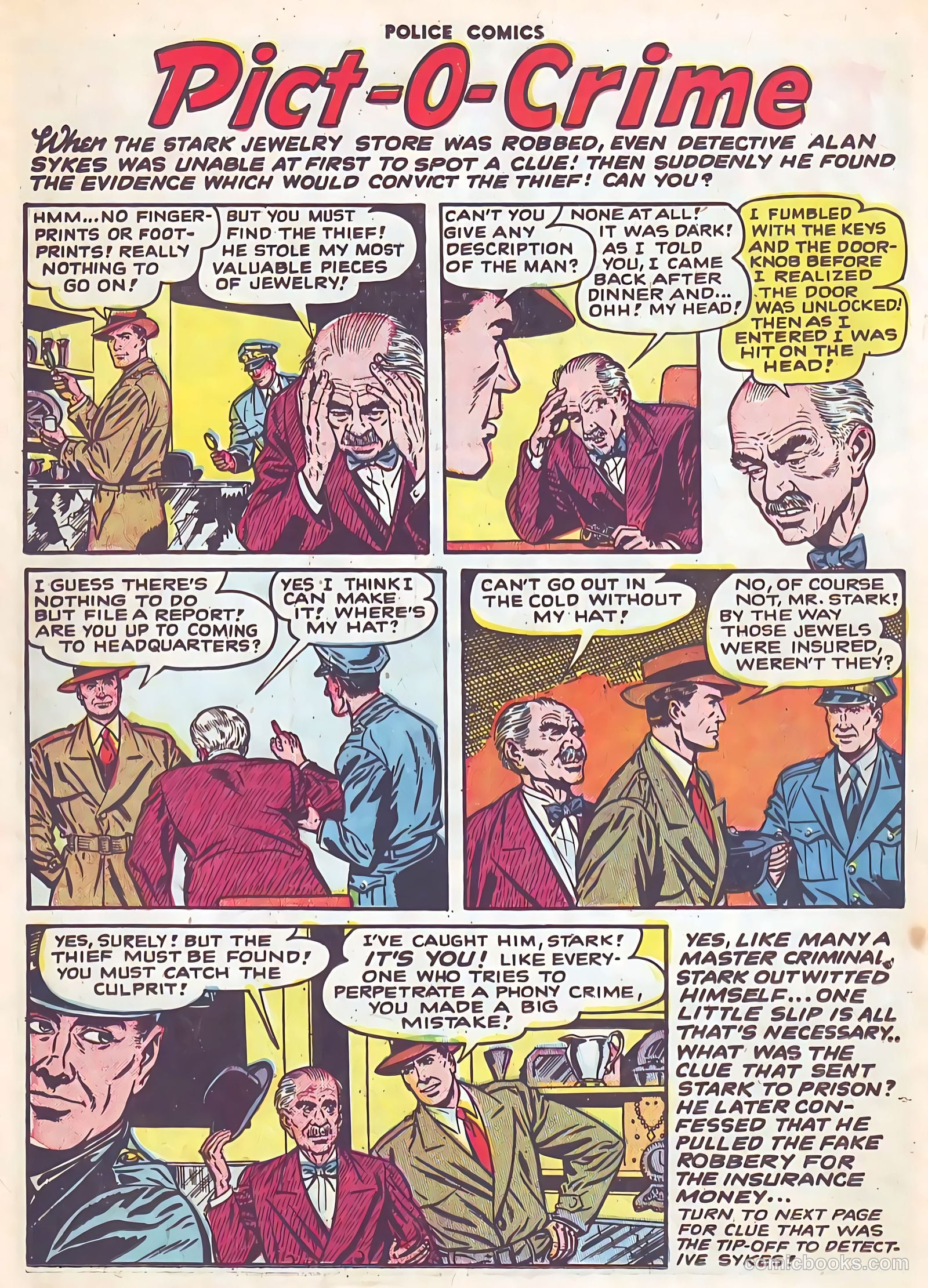 Police Comics #114 (1952) — page 26 of 36