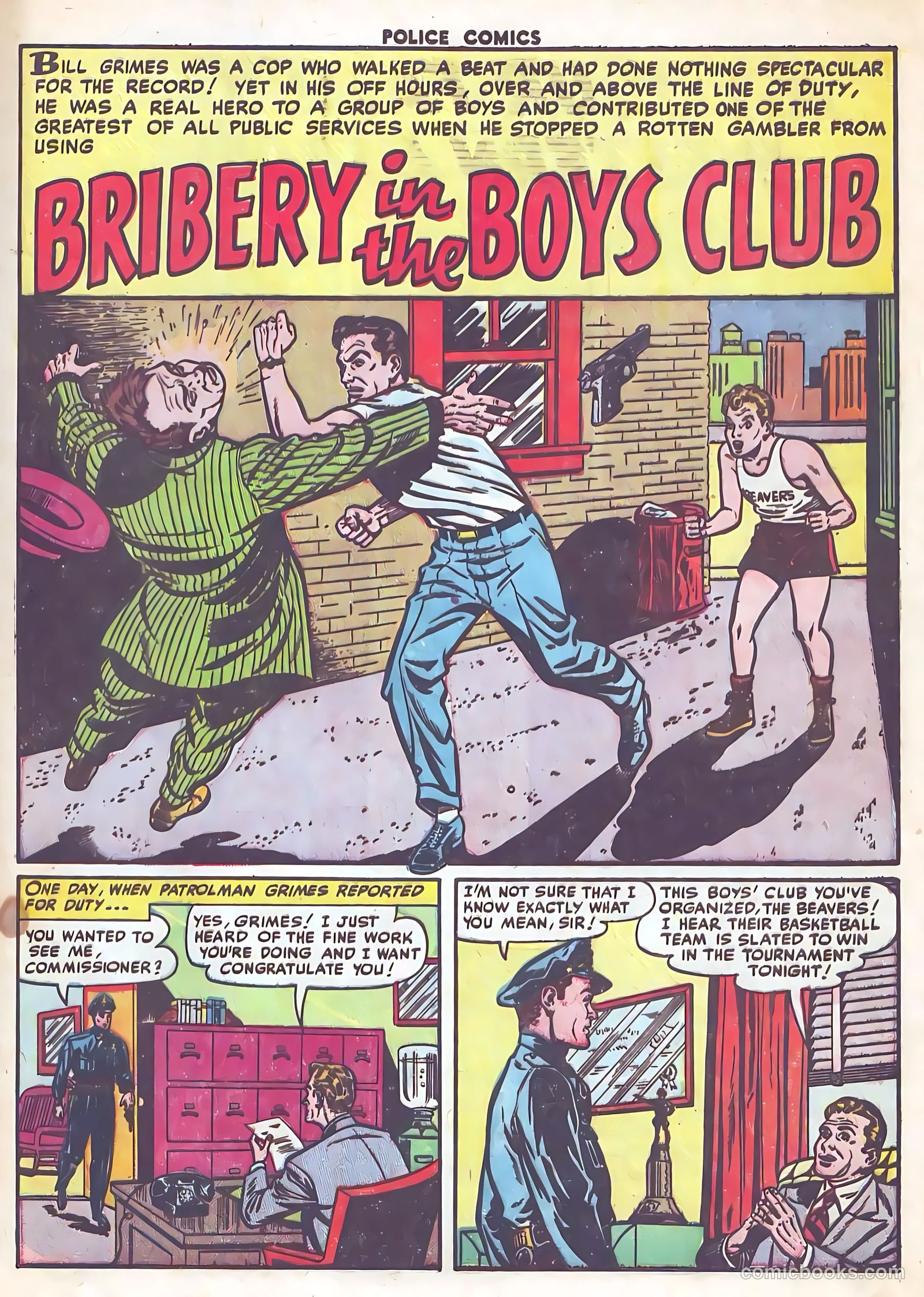 Police Comics #114 (1952) — page 29 of 36