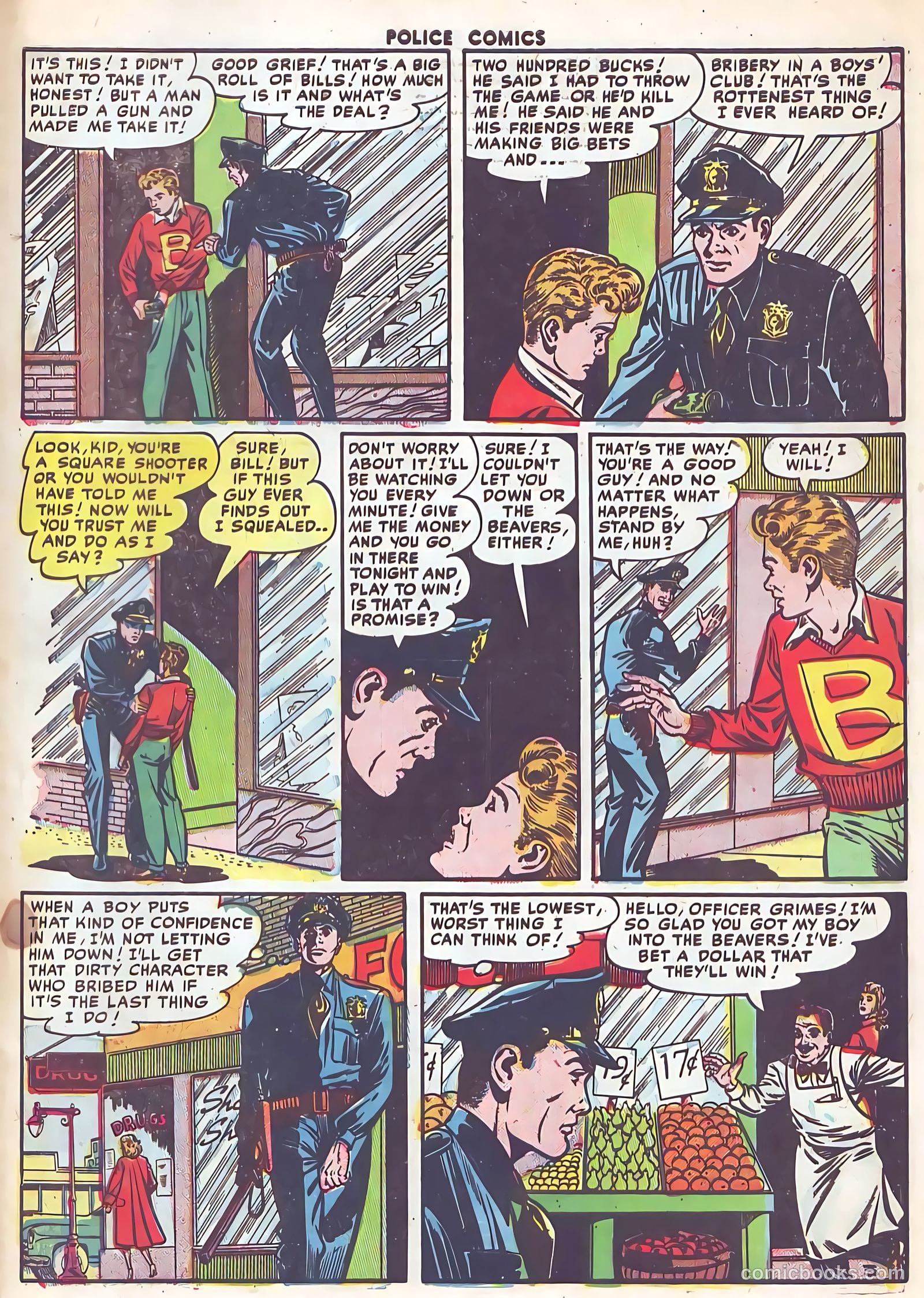 Police Comics #114 (1952) — page 31 of 36