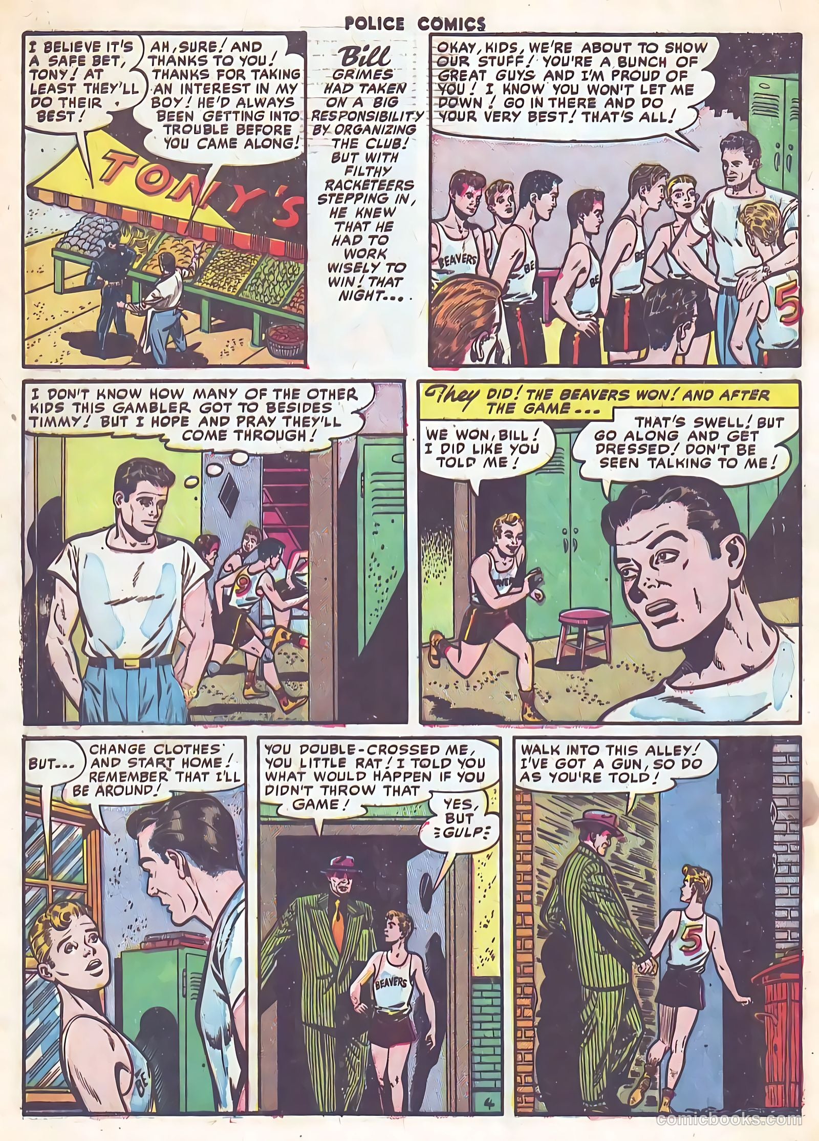 Police Comics #114 (1952) — page 32 of 36