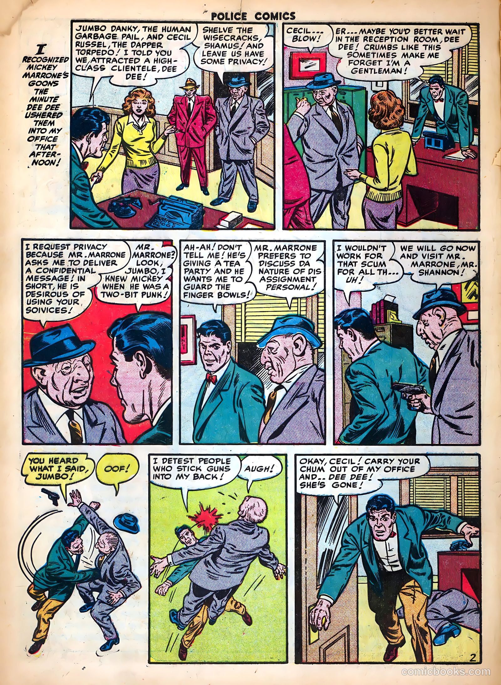 Police Comics #117 (1952) — page 4 of 36