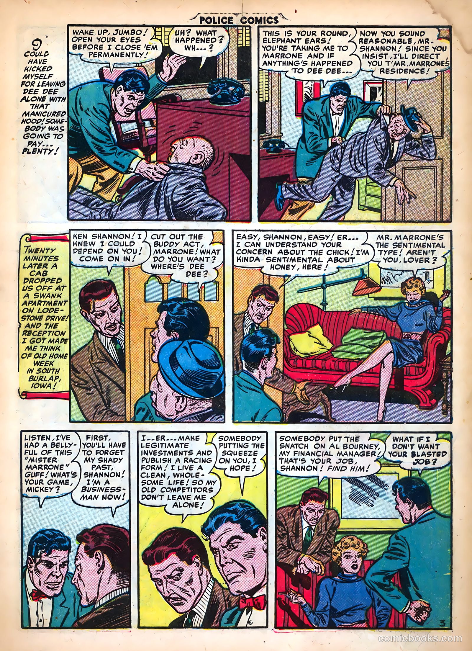Police Comics #117 (1952) — page 5 of 36
