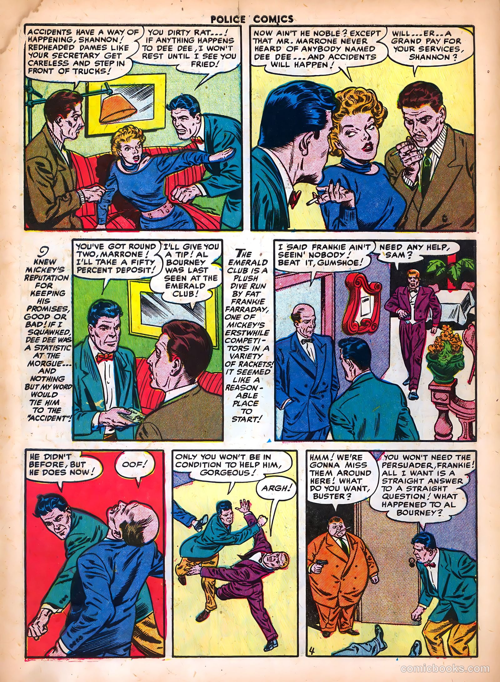 Police Comics #117 (1952) — page 6 of 36