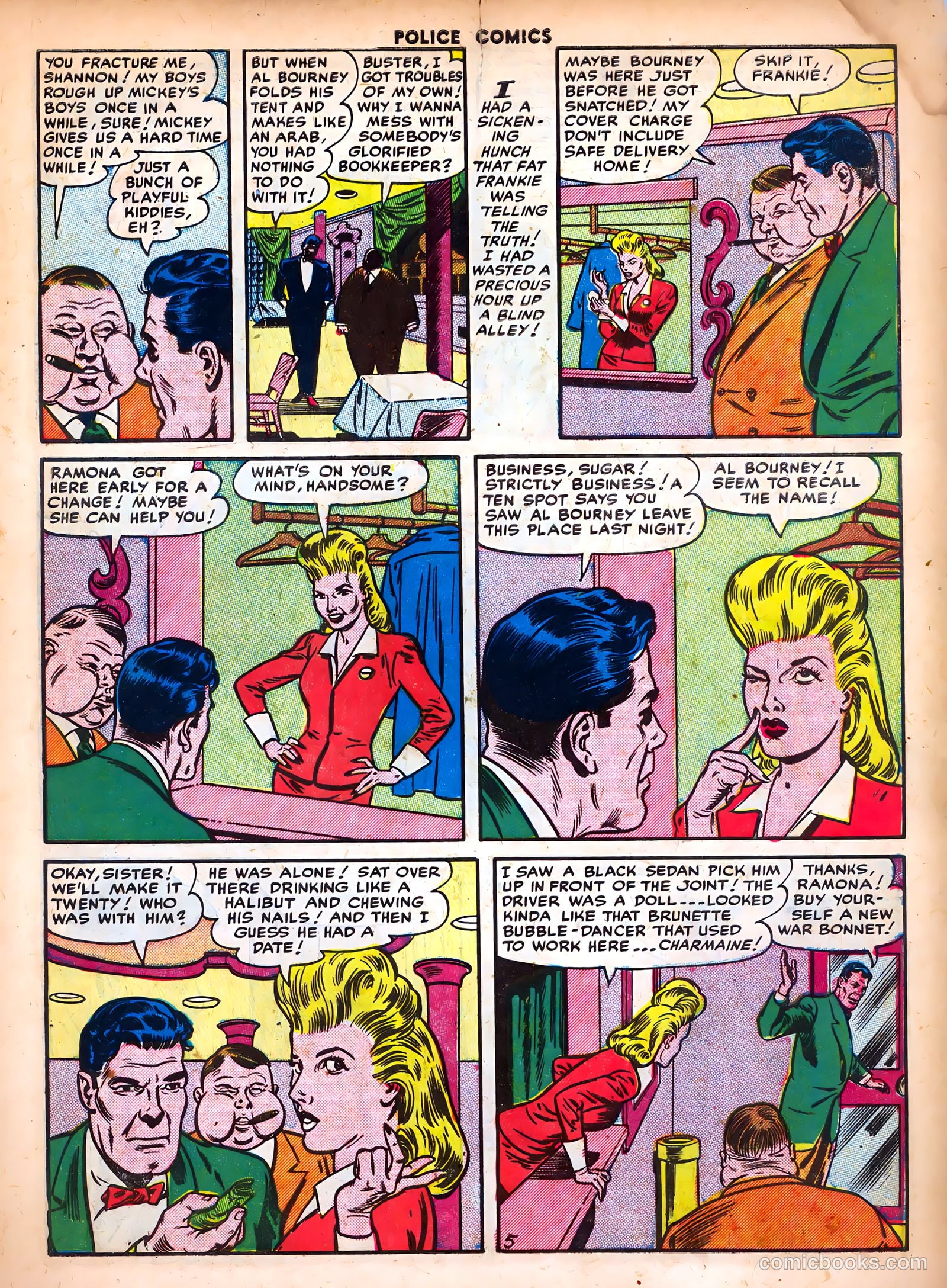Police Comics #117 (1952) — page 7 of 36