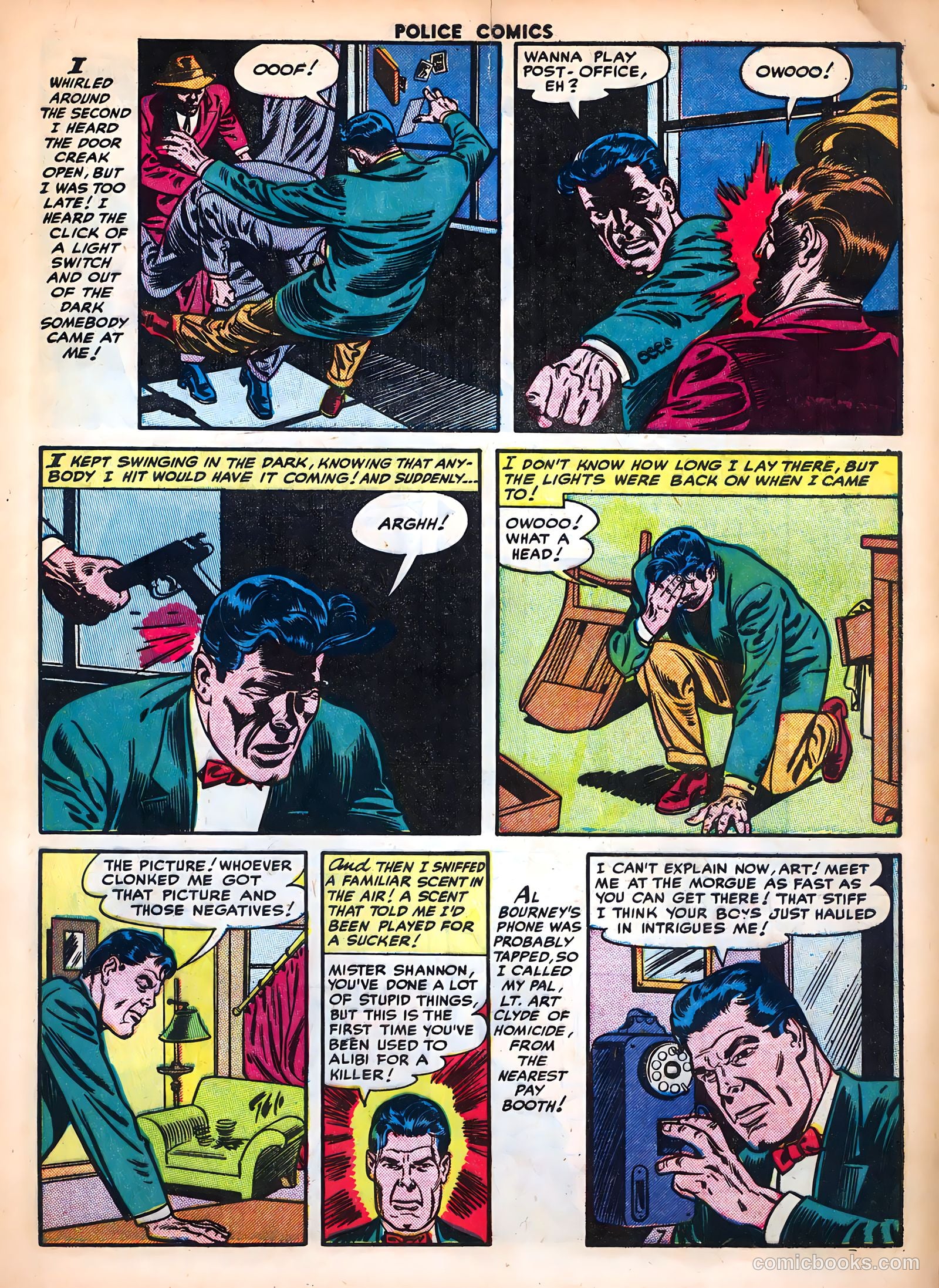 Police Comics #117 (1952) — page 9 of 36