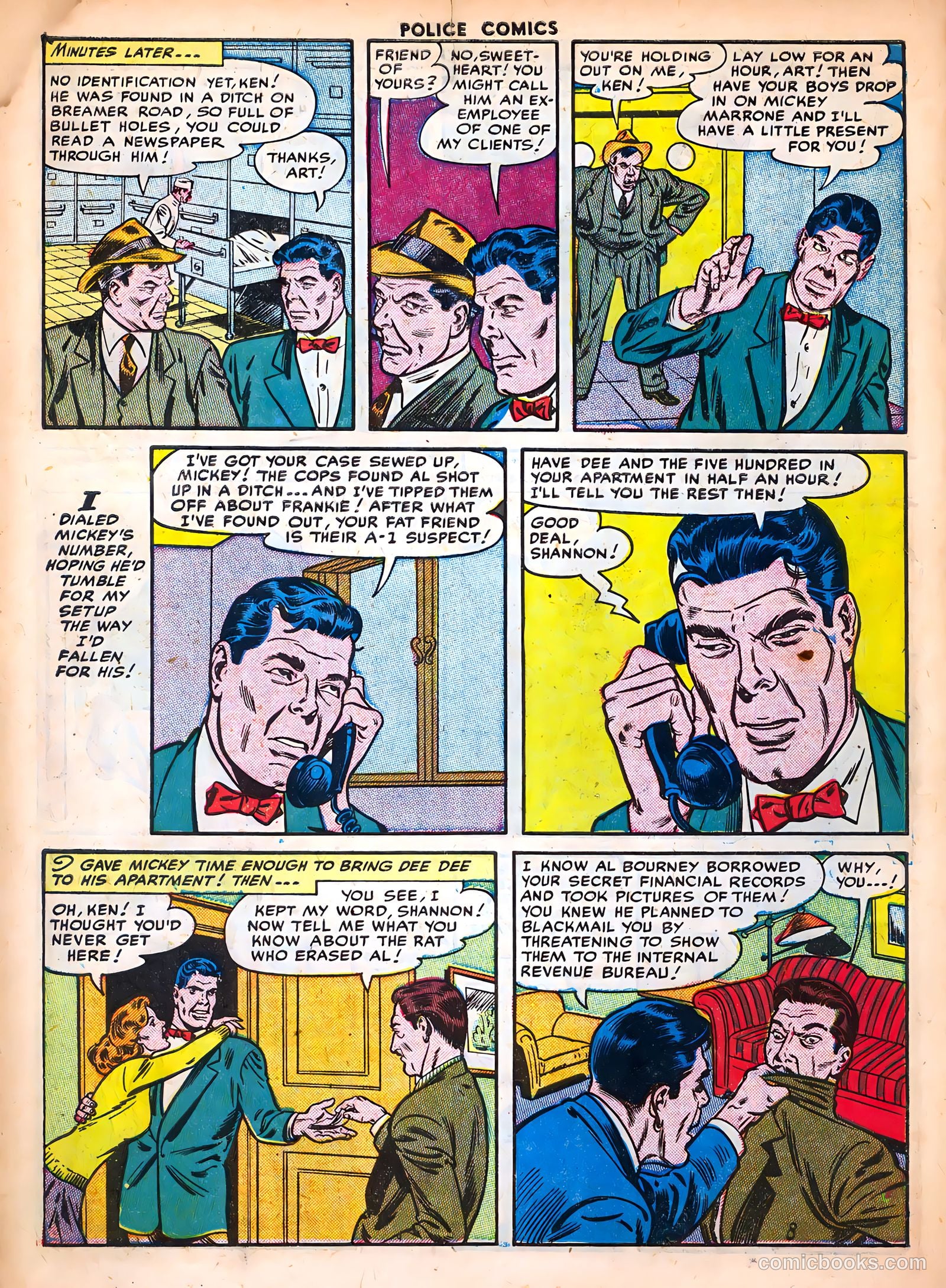 Police Comics #117 (1952) — page 10 of 36