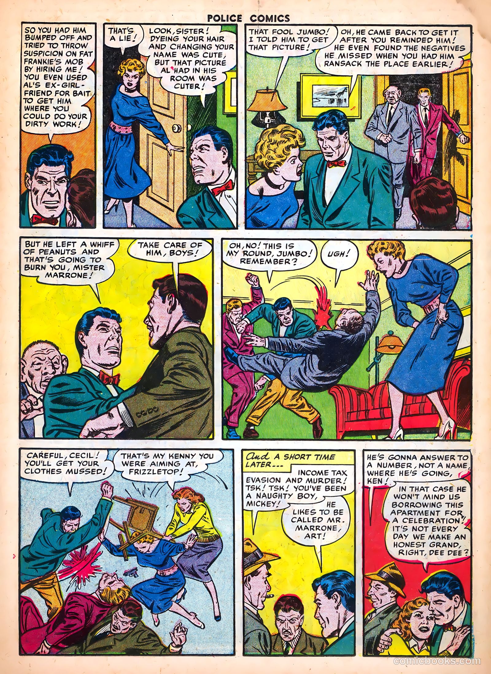 Police Comics #117 (1952) — page 11 of 36