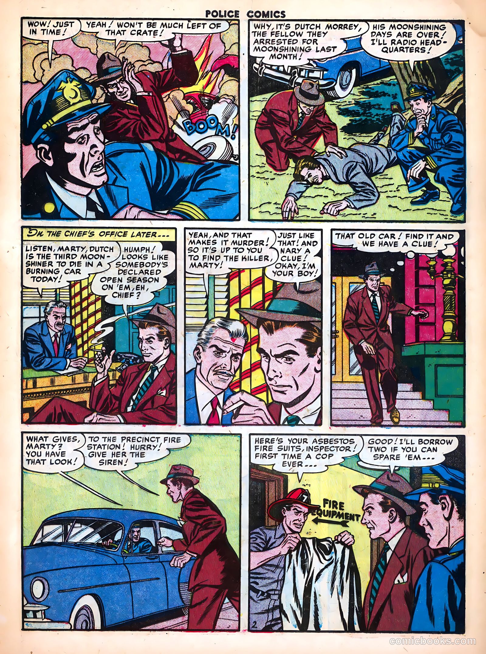 Police Comics #117 (1952) — page 13 of 36
